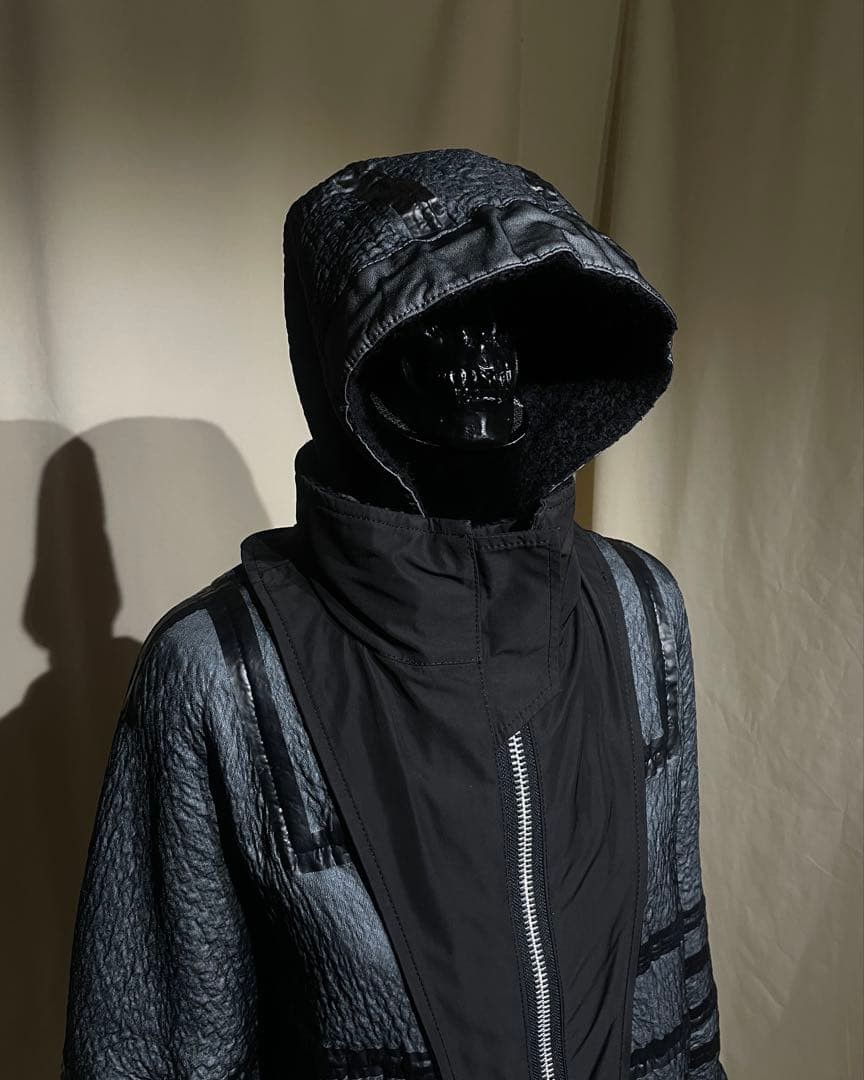 Junya Watanabe F/W2005 JUNYA WATANABE - Fancy Tweed Hooded Short Coat Size US S / EU 44-46 / 1 - 20 Thumbnail