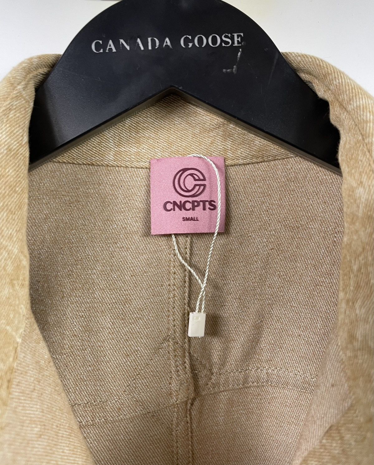 Other CNCPTS Beige Denim Rugby Long Sleeve Shirt Small Size S / US 4 / IT 40 - 3 Thumbnail