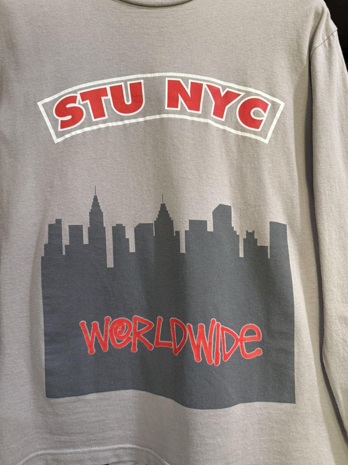 Stussy Vintage Stussy Ripoff Rundmc Hiphop Faded Tee Size US M / EU 48-50 / 2 - 3 Thumbnail