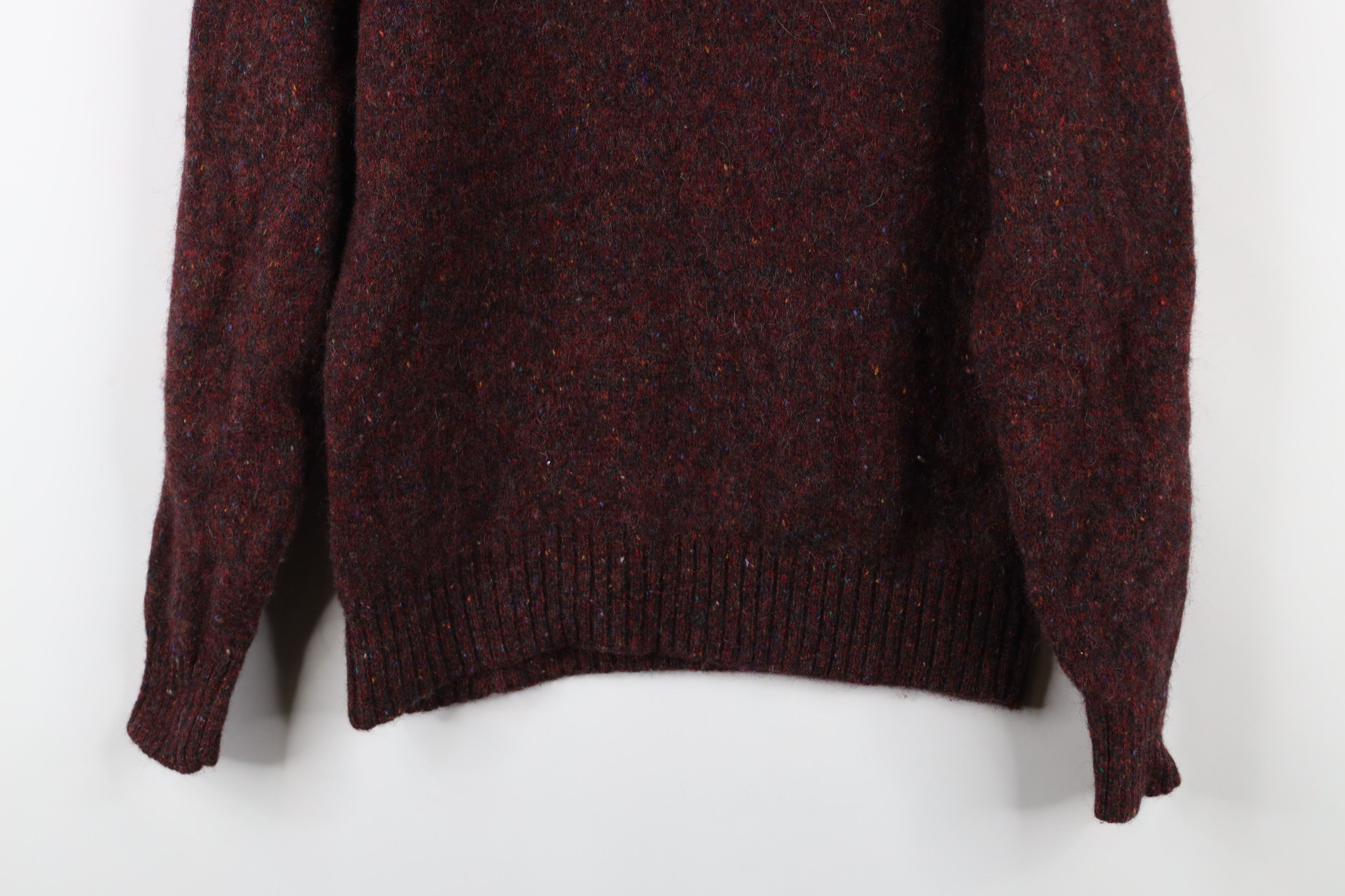 Vintage Vintage 90s Streetwear Wool Blend Knit Rainbow Fleck Sweater Size M / US 6-8 / IT 42-44 - 3 Thumbnail