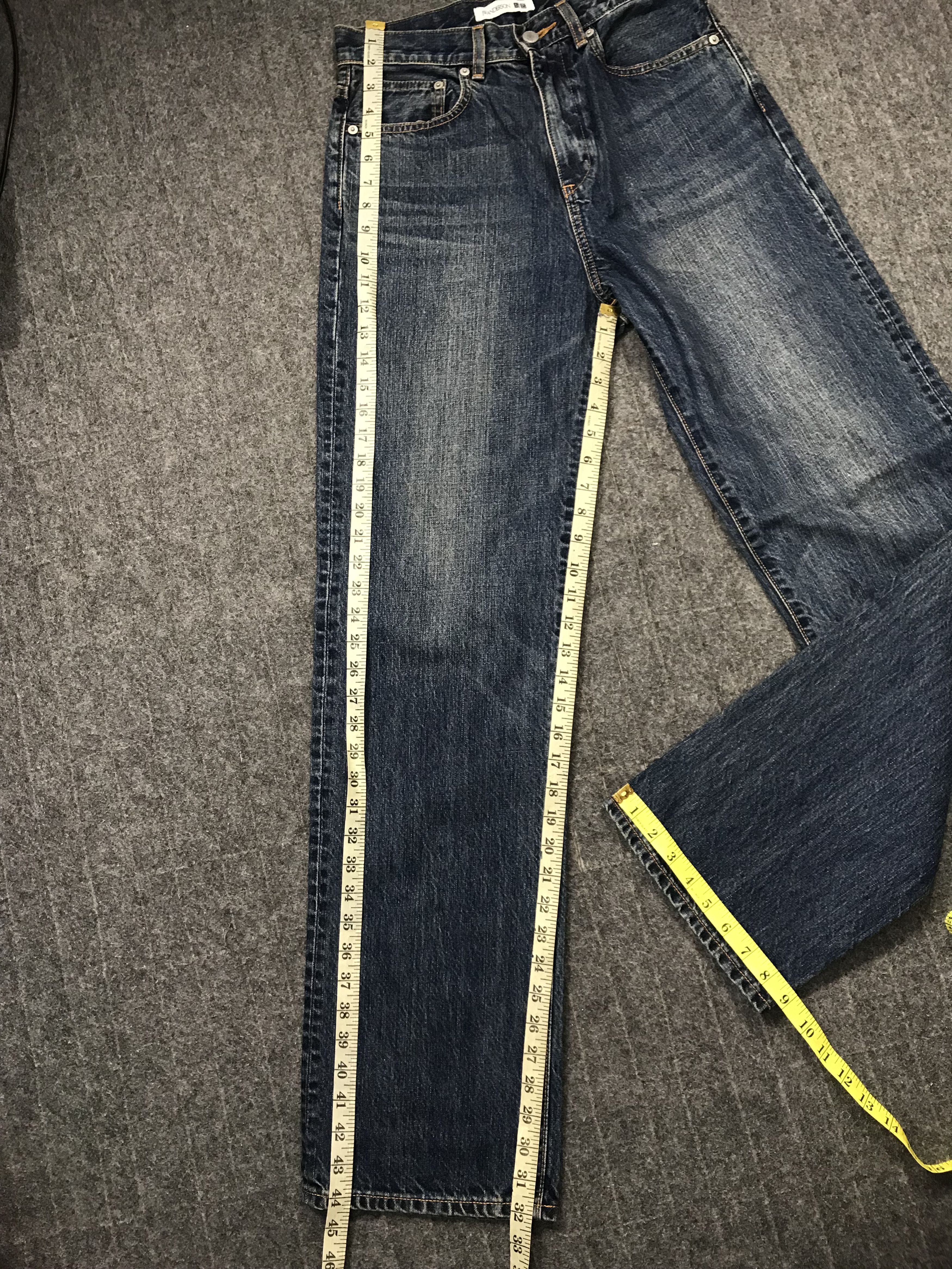 JW Anderson × Uniqlo JW Anderson x Uniqlo Indigo Denim Pant Unisex Size US 27 - 11 Thumbnail