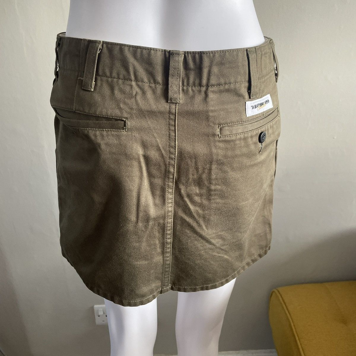 Bape A Bathing Ape BAPE Classics Cargo Mini Skirt Size 26" / US 2 / IT 38 - 13 Thumbnail