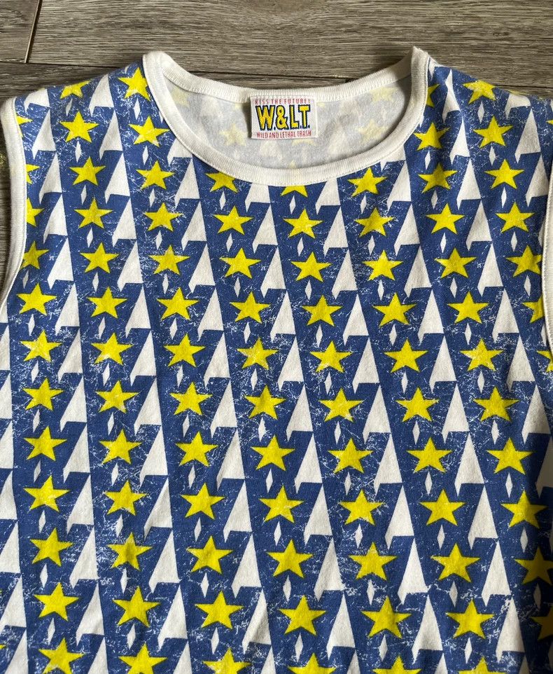 Walter Van Beirendonck walter van beirendonck W&LT full-print star-printed vest Size 36S - 5 Thumbnail