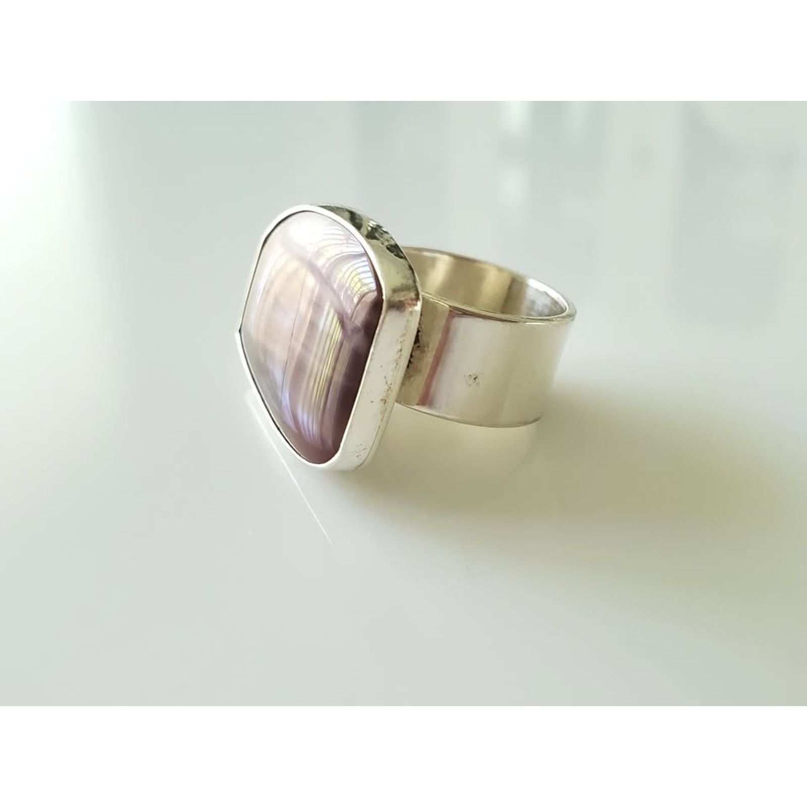 Other Modern Geometric Sterling Silver Ring by KC Size ONE SIZE - 1 Thumbnail