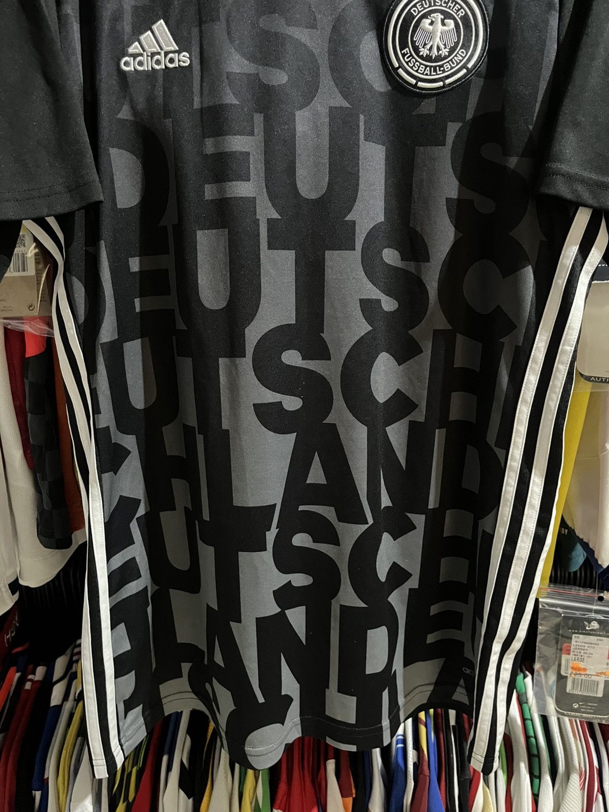 Adidas Adidas Germany 2016 Pre-Match Soccer Jersey Size US L / EU 52-54 / 3 - 4 Thumbnail