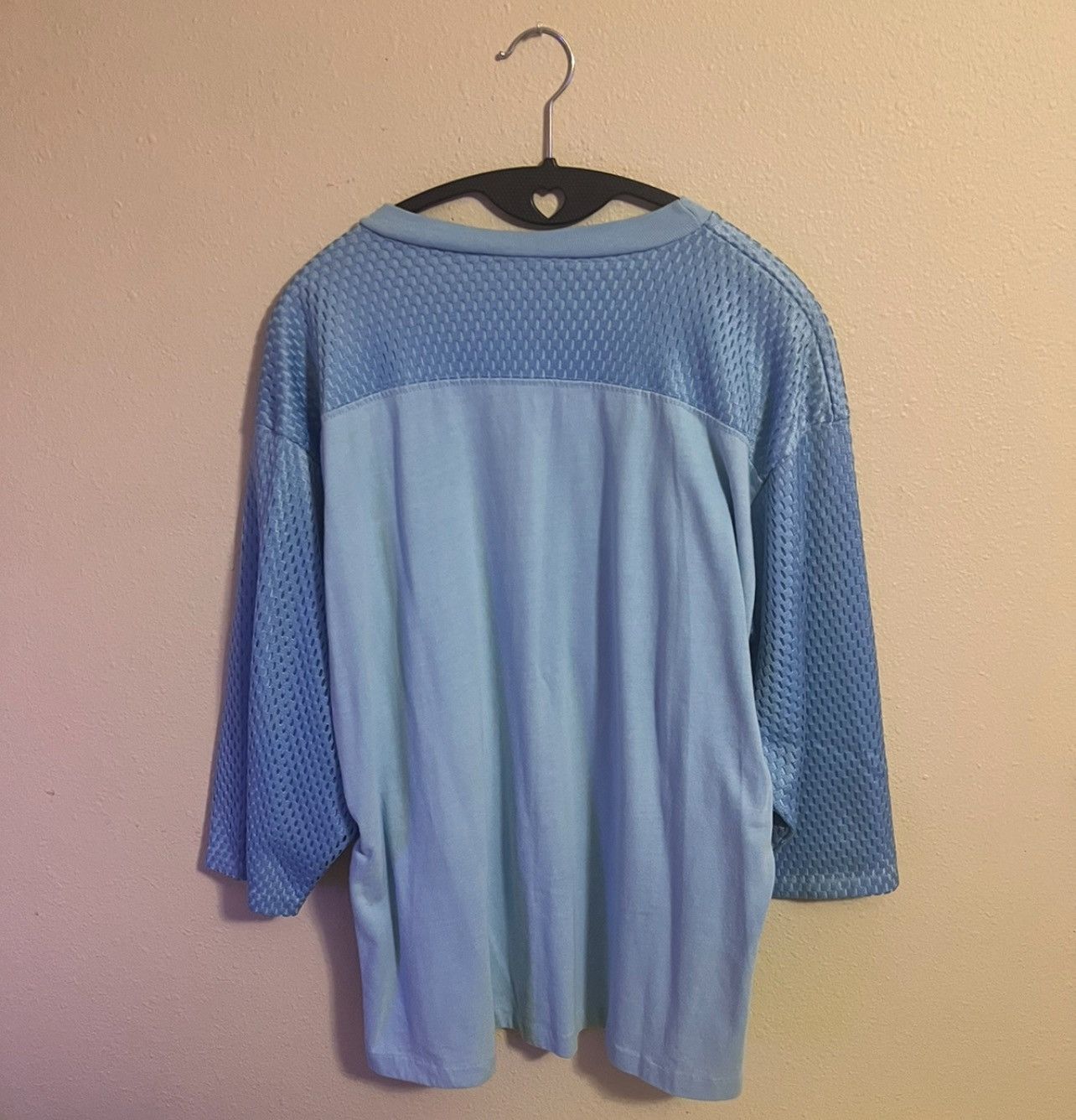 NFL Rare Vintage 1990s Houston Oilers mesh velvet jersey texas Size US L / EU 52-54 / 3 - 14 Thumbnail