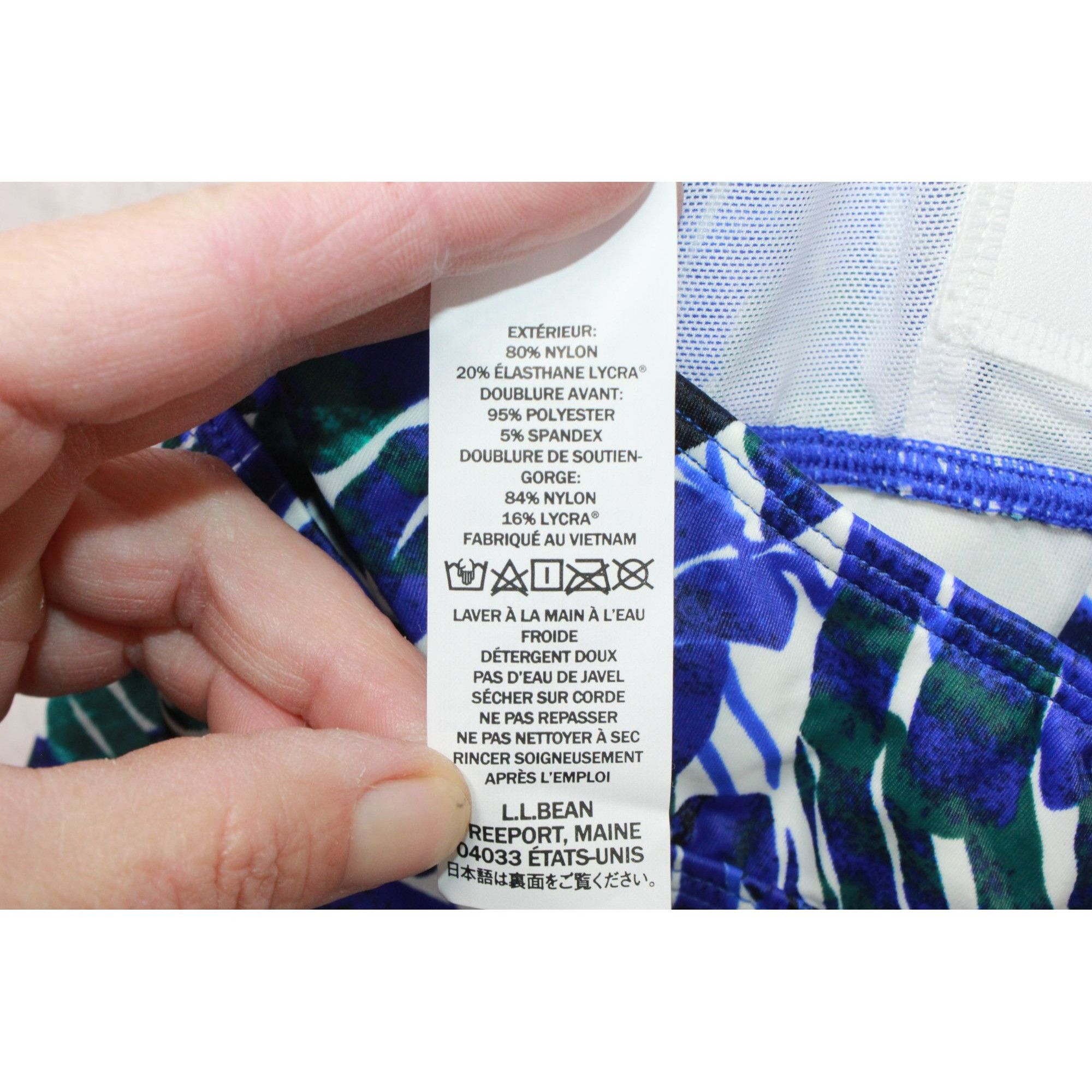 L.L. Bean LL Bean Mix and Match Swim Collection Halter Tankini Top Size S / US 4 / IT 40 - 9 Thumbnail
