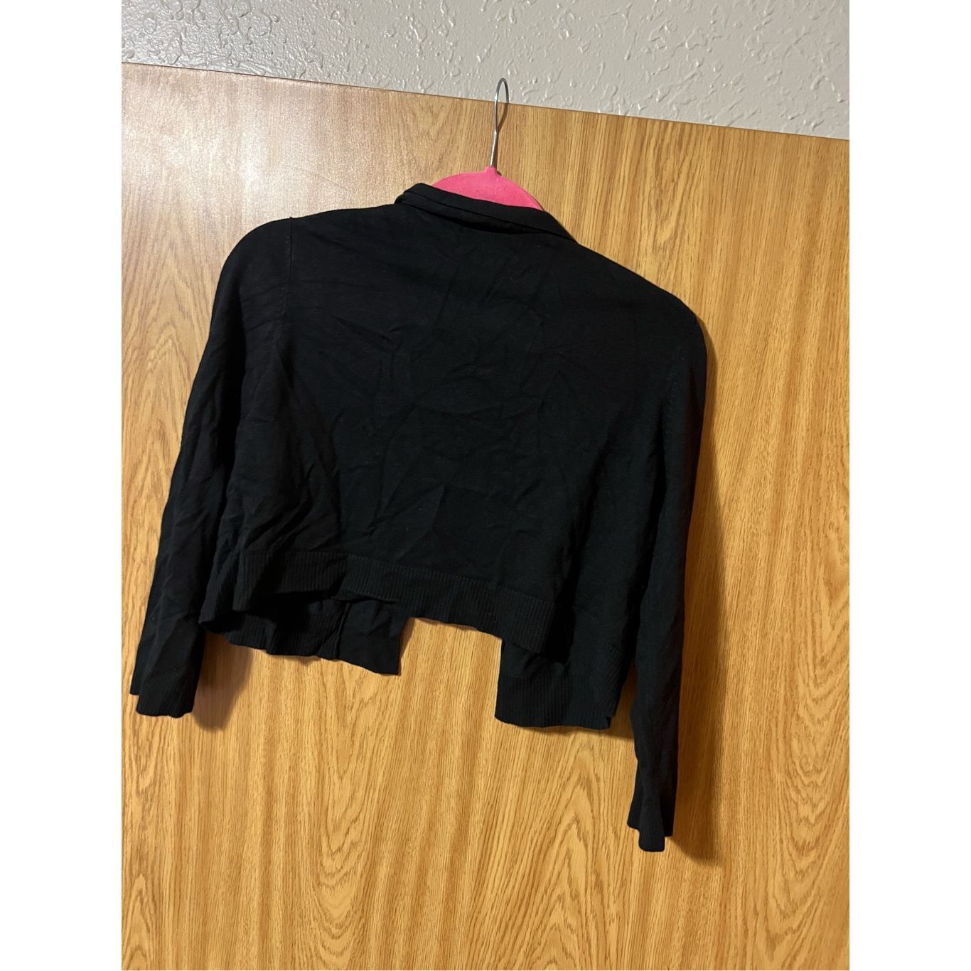 Calvin Klein Calvin Klein Black Open Front Cardigan Woman’s Size XL Size XL / US 12-14 / IT 48-50 - 8 Thumbnail