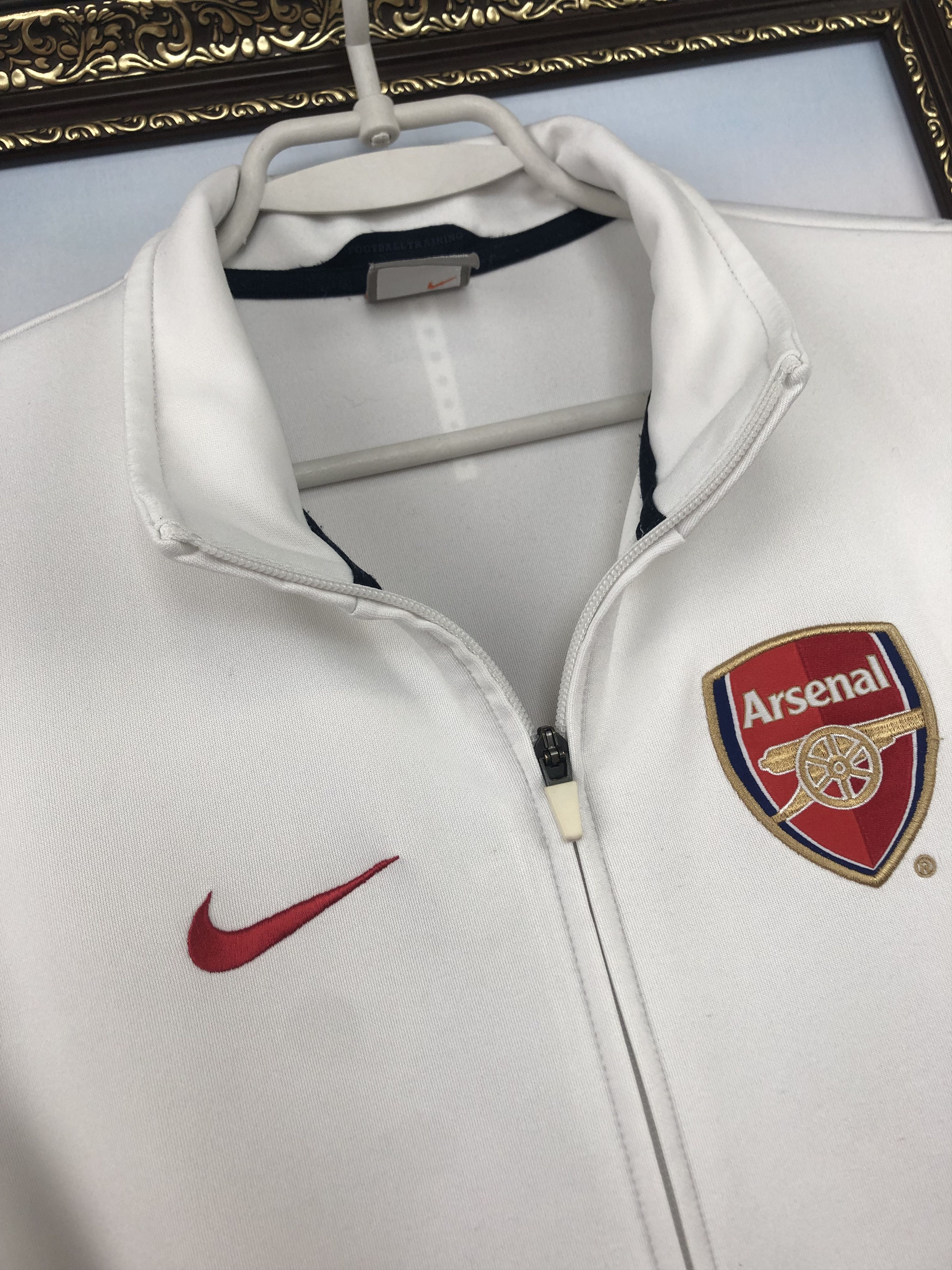 Nike Vintage Arsenal Football Jacket Soccer Track Top Gunners Size US S / EU 44-46 / 1 - 6 Thumbnail