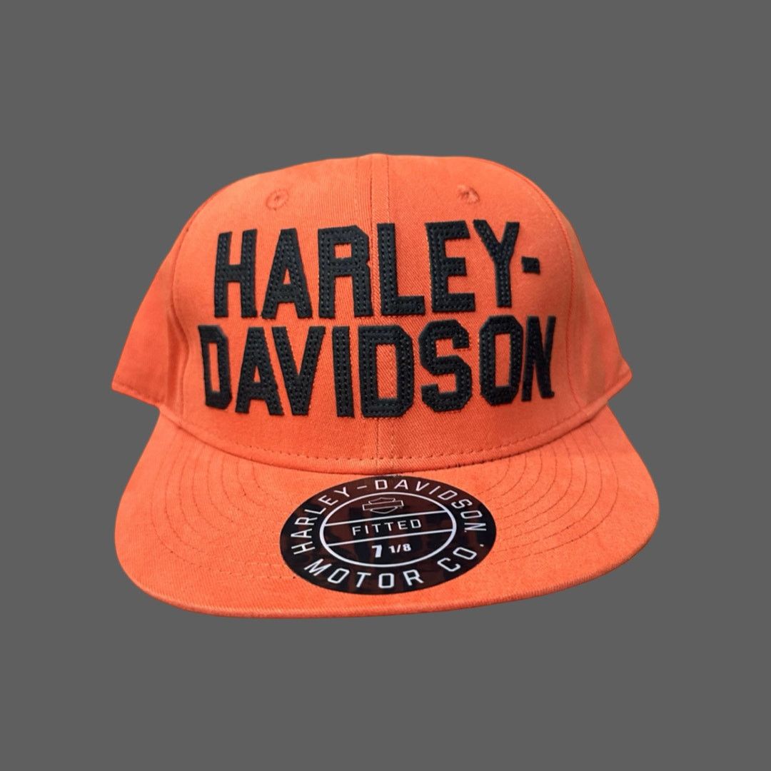 Harley Davidson Harley-Davidson Men's H-D Felt Block Fitted Cap - 99411-22VM Size ONE SIZE - 1 Thumbnail