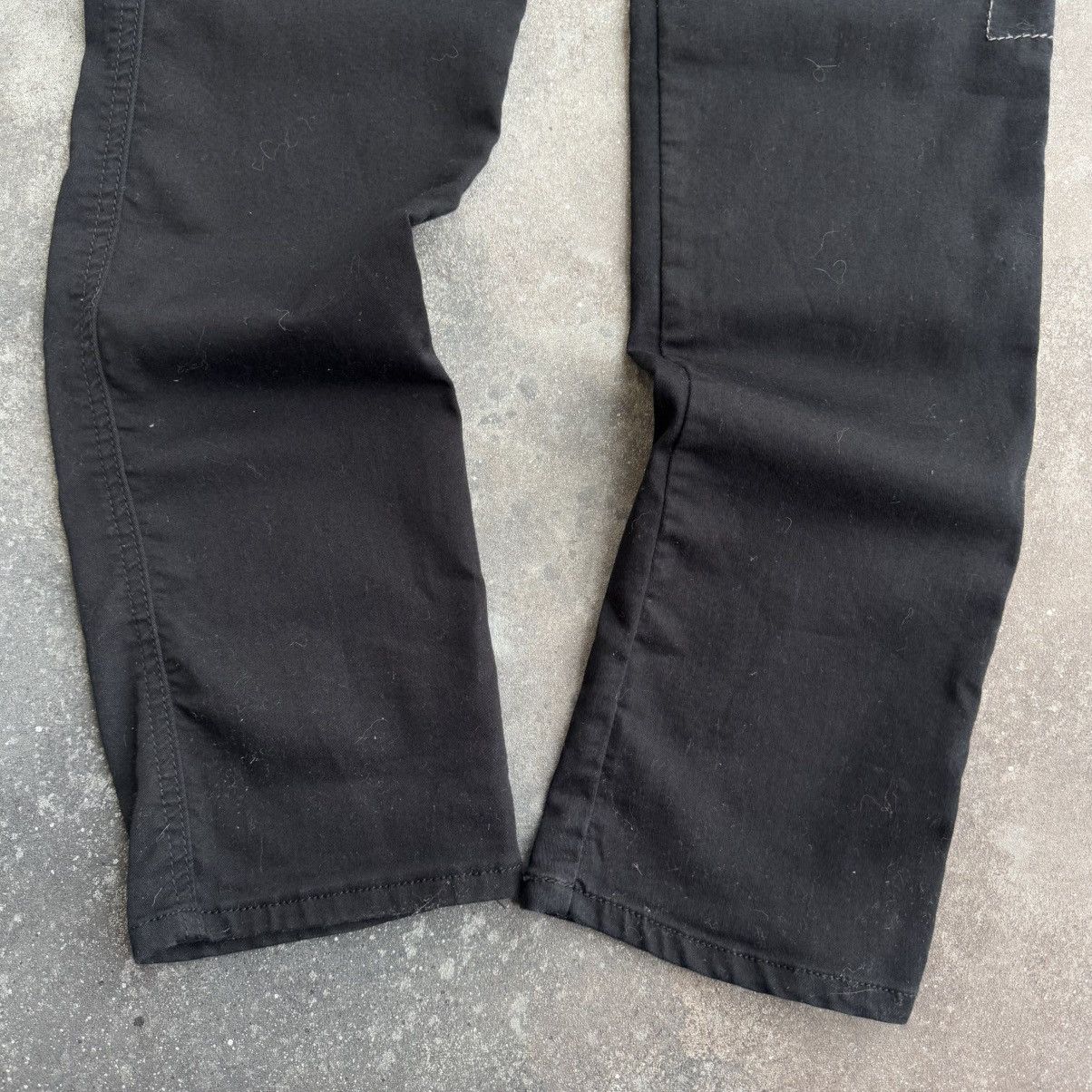 20471120 × Japanese Brand Avant Garde Vintage Y2K Black Gothic Jeans Size 30" / US 8 / IT 44 - 8 Thumbnail