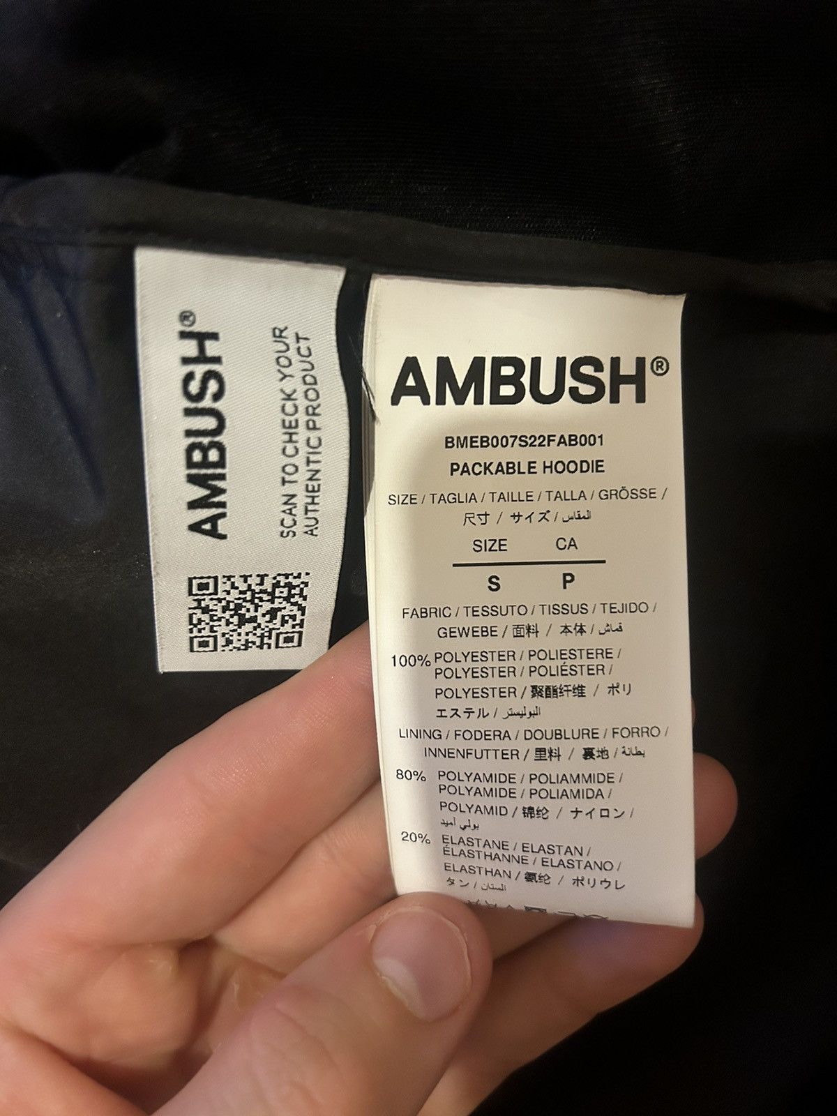 Ambush Design Ambush WKSP lightweight jacket with removable sleeves Size US L / EU 52-54 / 3 - 4 Thumbnail