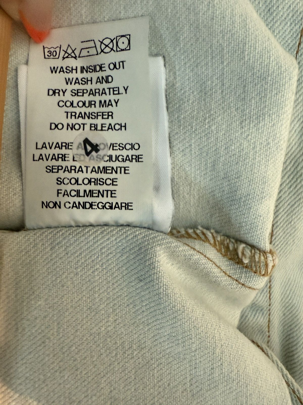 Off-White OFF-WHITE Long Sleeve Denim Button Down Size US M / EU 48-50 / 2 - 7 Thumbnail