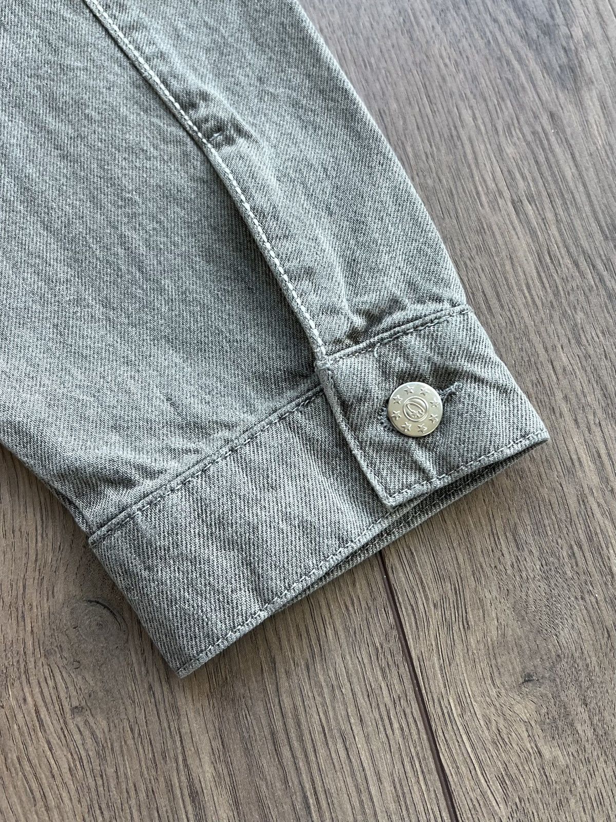Corteiz Sample Corteiz C-Star Gray Denim Jacket Medium Size US M / EU 48-50 / 2 - 17 Thumbnail