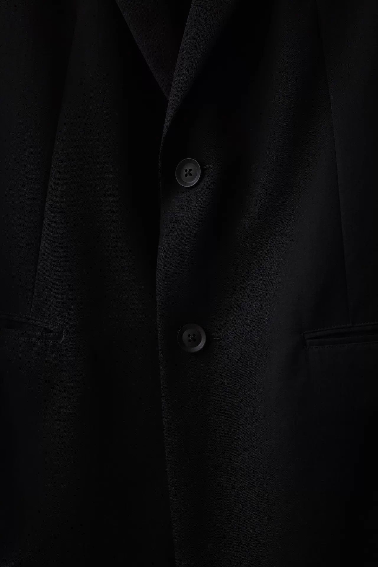 Yohji Yamamoto Yohji Yamamoto Pour Homme 22AW Blk Suit New Size 2 Size US M / EU 48-50 / 2 - 3 Thumbnail