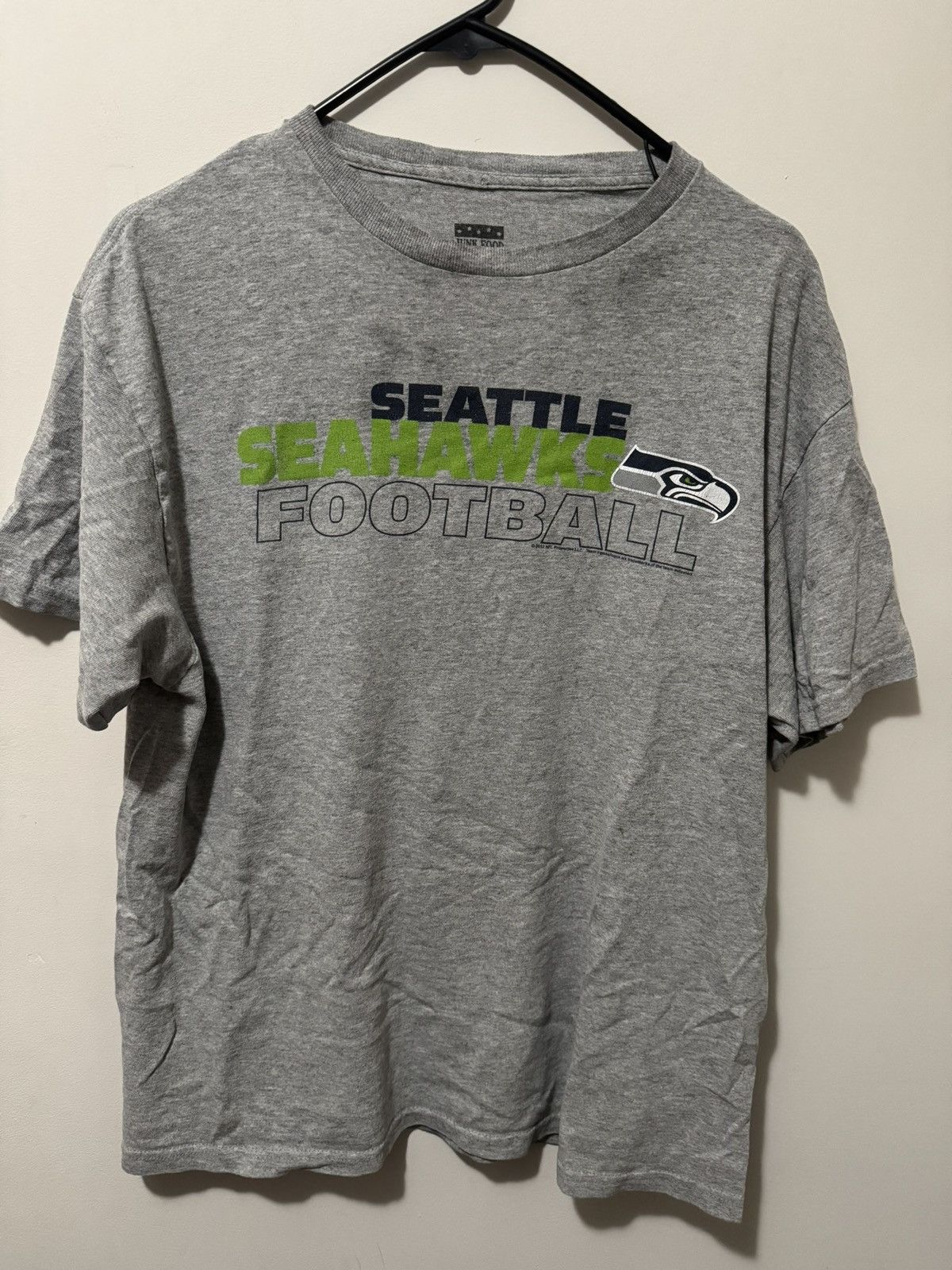 Vintage Seattle Seahawks 2012 Logo Tee Size US L / EU 52-54 / 3 - 2 Thumbnail