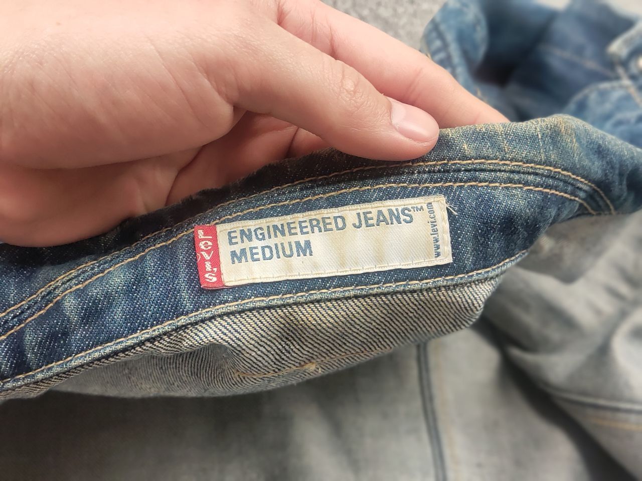 Levi's Vintage 00's Levi's Engineered Jeans Denim Trucker Jacket Size US M / EU 48-50 / 2 - 17 Thumbnail