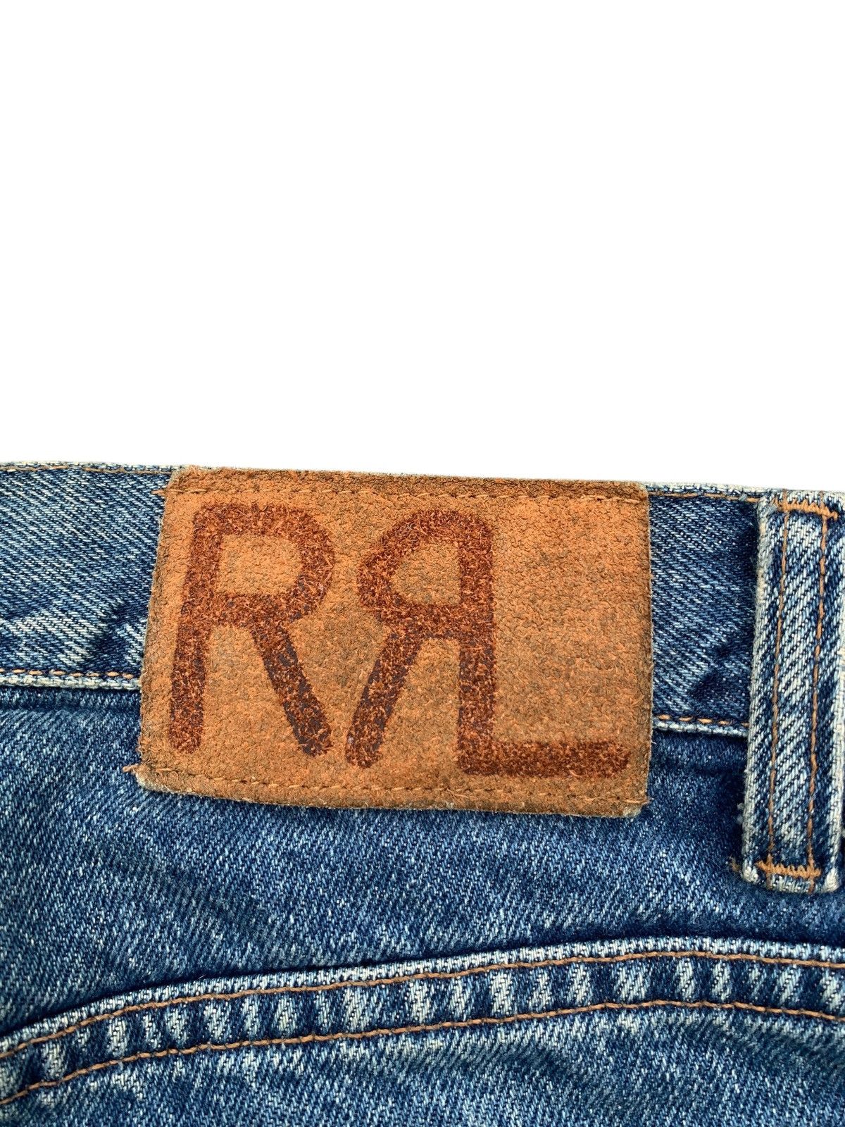 RRL Ralph Lauren VINTAGE RRL RALPH LAUREN MADE IN USA BUTTON FLY DENIM Size US 30 / EU 46 - 11 Thumbnail