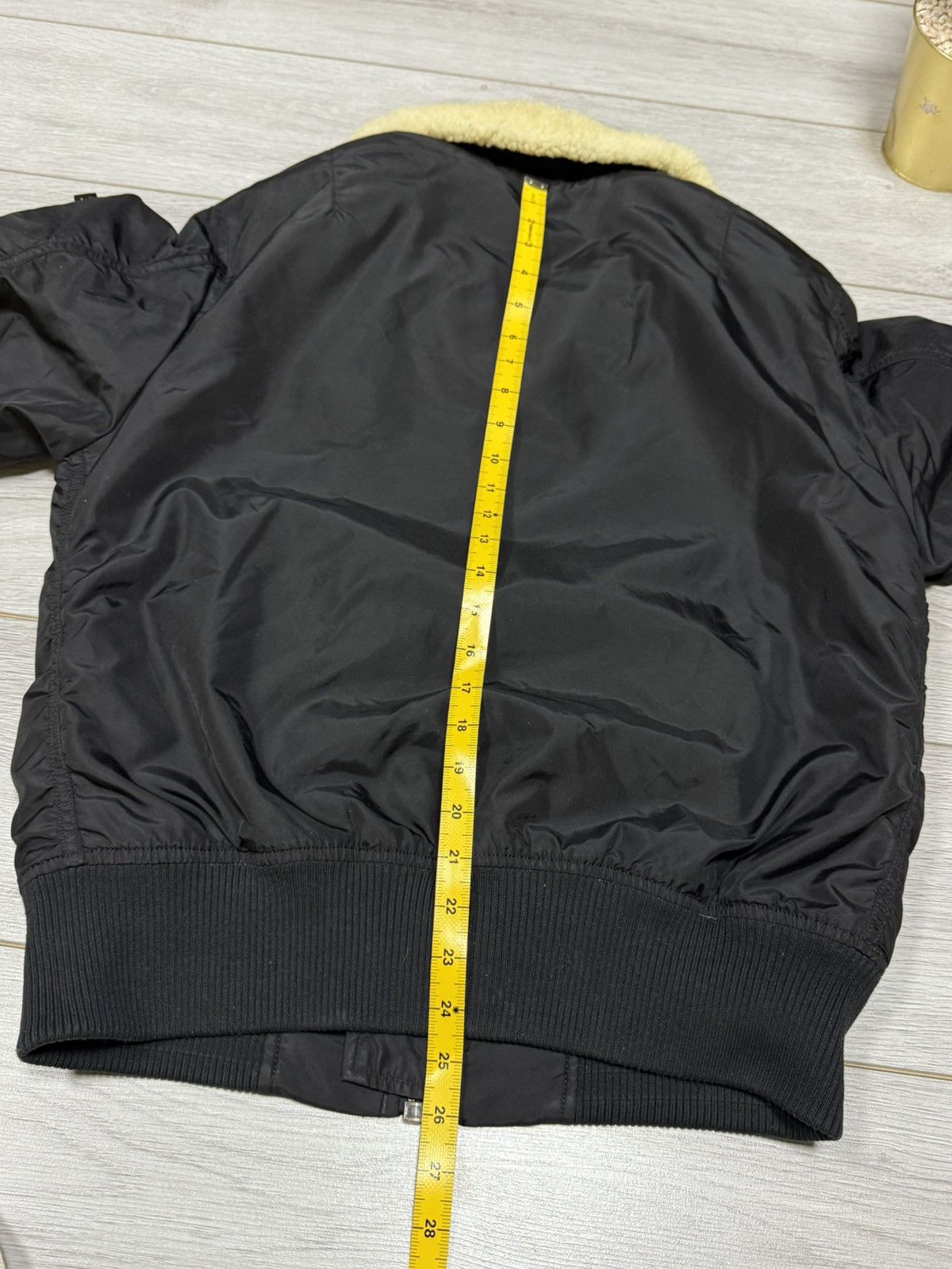 Alpha Industries Alpha Industries fur bomber zip jacket Size US M / EU 48-50 / 2 - 16 Thumbnail