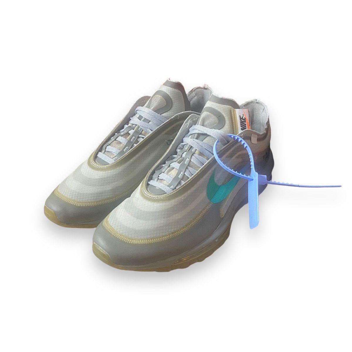 Nike × Off-White Nike x Off White Air Max 97 Menta Wolf Grey The 