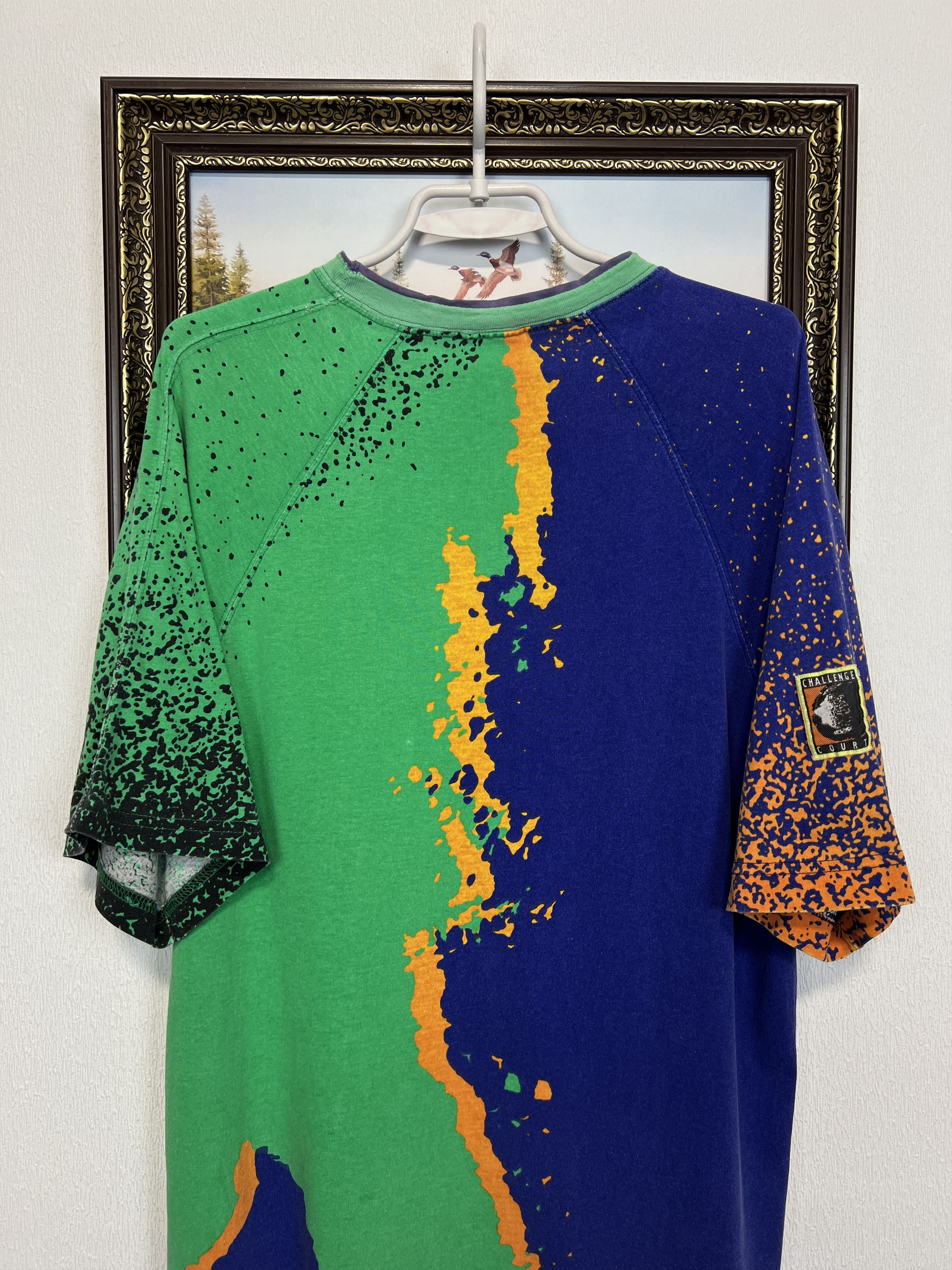 Nike Vintage 90's Challenge Court Andre Agassi Tennis Polo Shirt Size US L / EU 52-54 / 3 - 9 Thumbnail