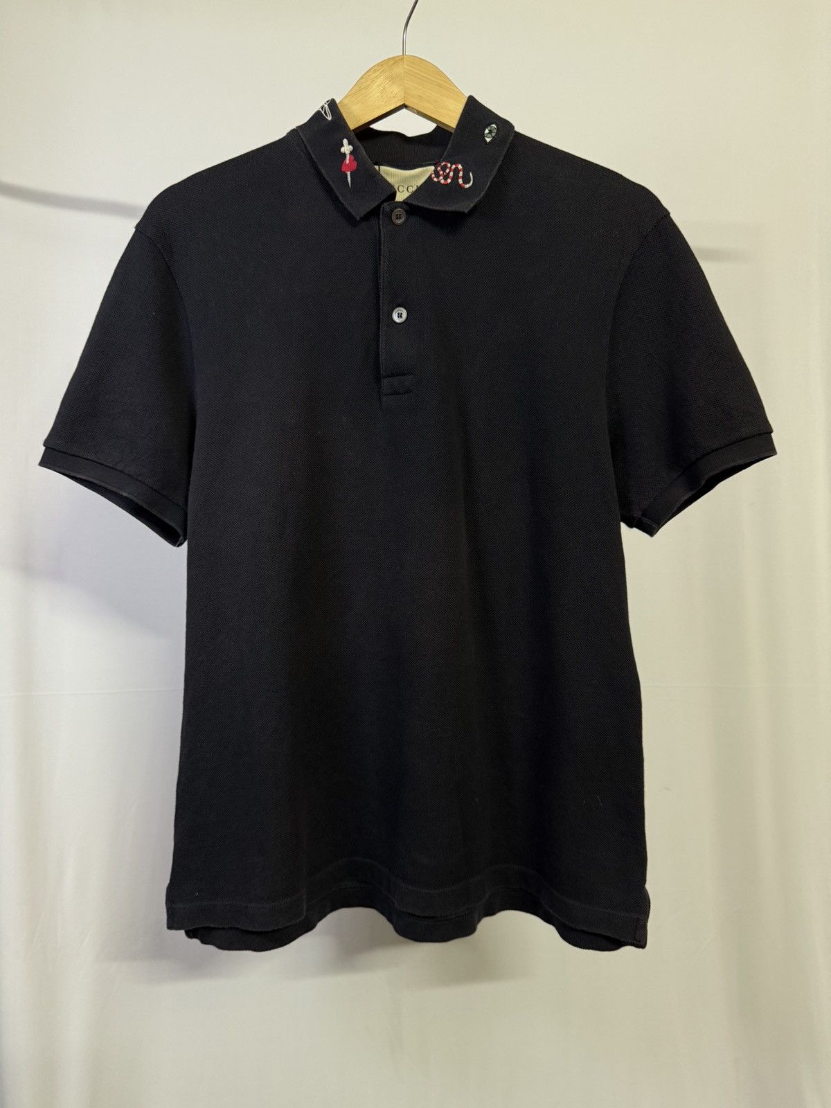 Gucci Elephant Print Polo Shirt | Grailed