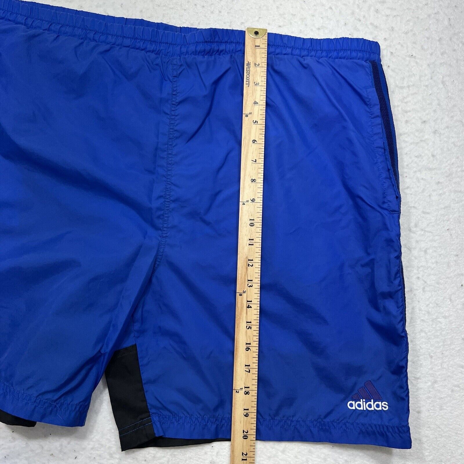 Adidas Vintage Adidas XL Blue Swim Trunks Bathing Suit 7" Inseam Size US 40 / EU 56 - 9 Thumbnail
