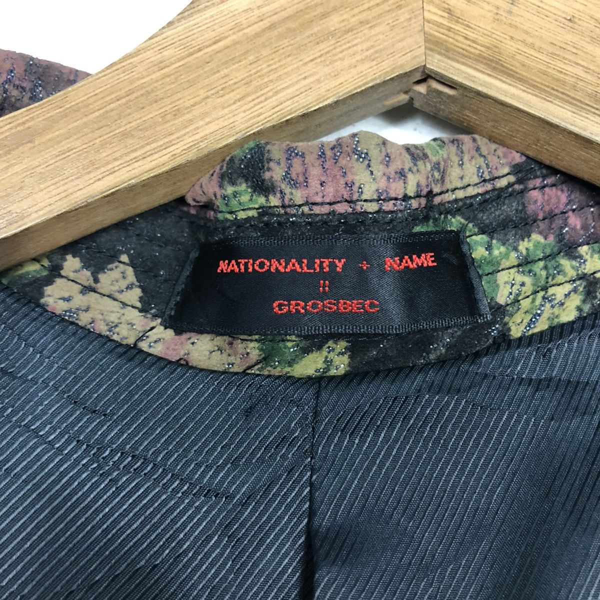 Japanese Brand 🔥VINTAGE CHORE BIKER JACKET NATIONALITY + NAME GROSBEC Size US M / EU 48-50 / 2 - 19 Thumbnail