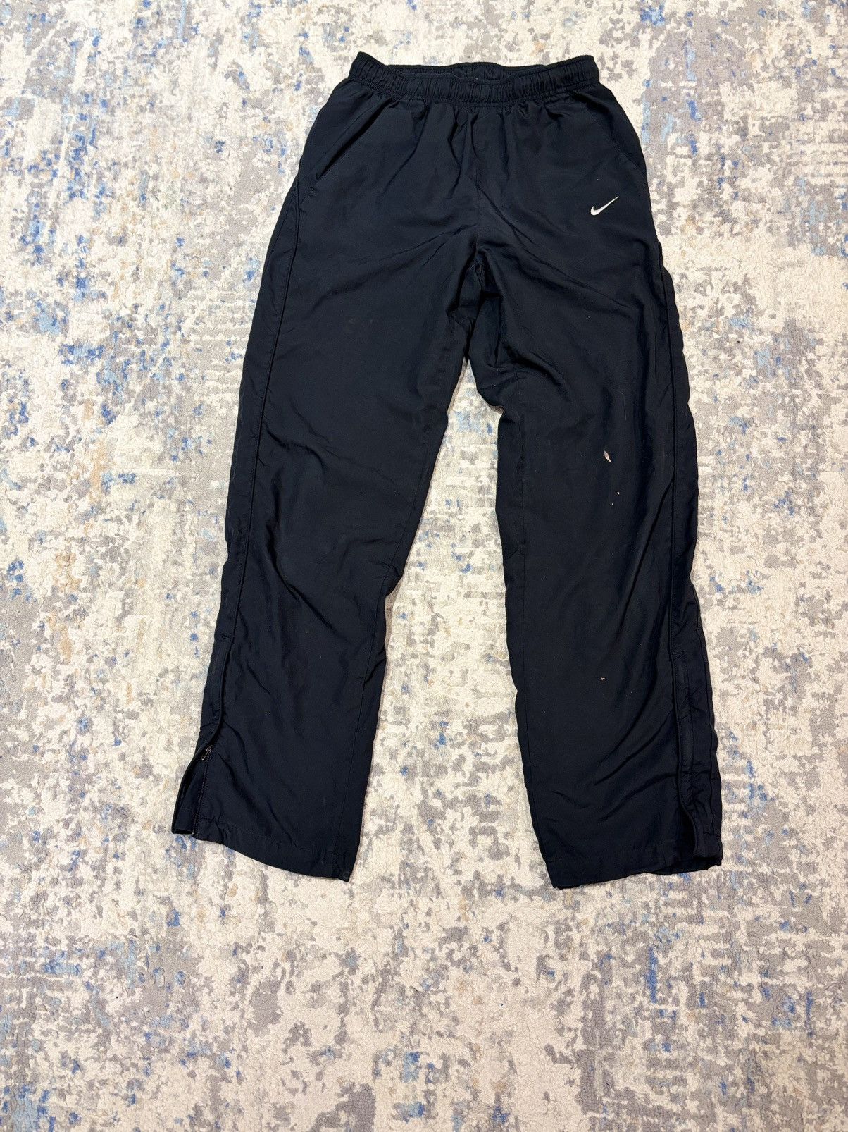 Nike Black Nike track pants Size US 30 / EU 46 - 1 Thumbnail