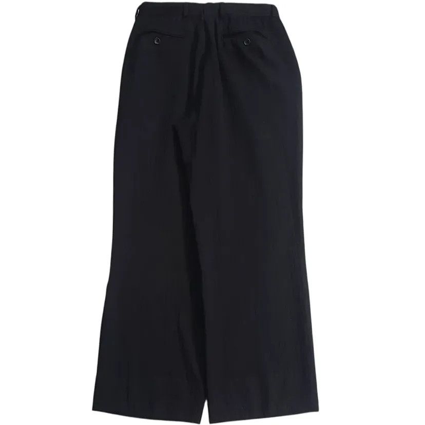 Armani Collezioni Armani Collezioni Striped Wool Blend Loose Trouser Size US 28 / EU 44 - 7 Thumbnail
