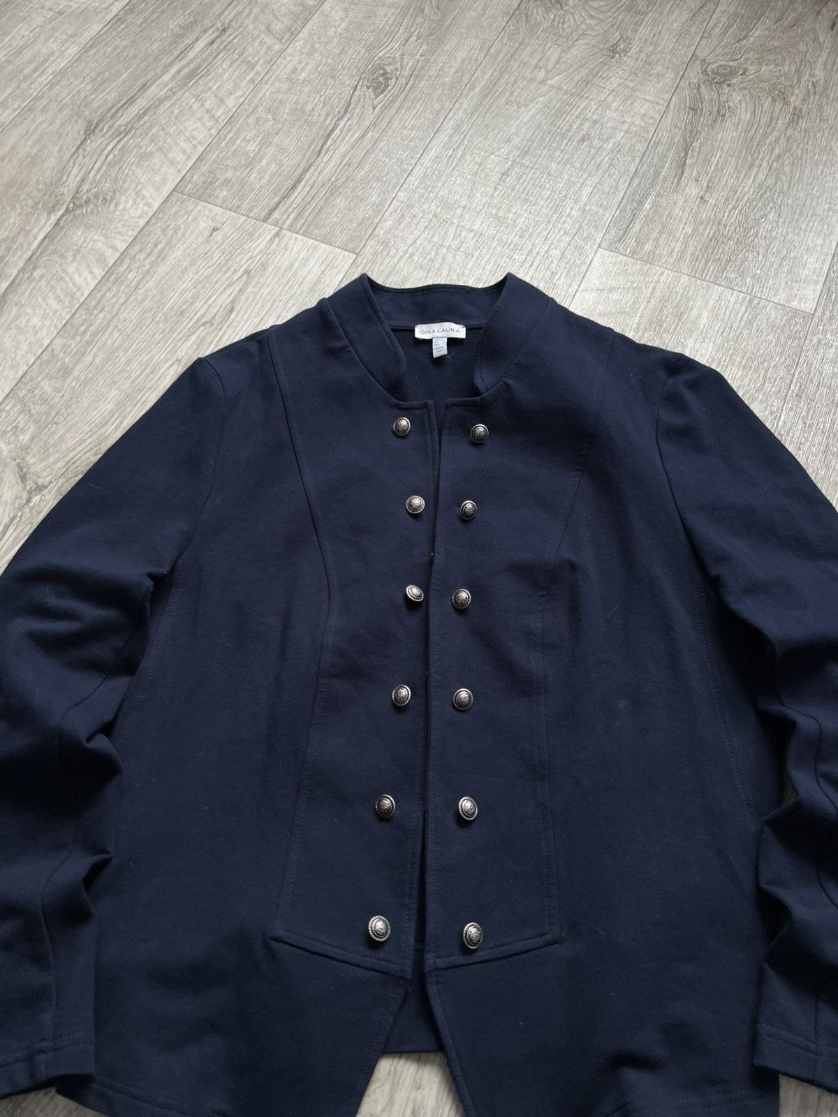 Hysteric Glamour OOs Napoleon Checkered Military Jacket LGB PPFM Balmain Vibe Size M / US 6-8 / IT 42-44 - 4 Thumbnail