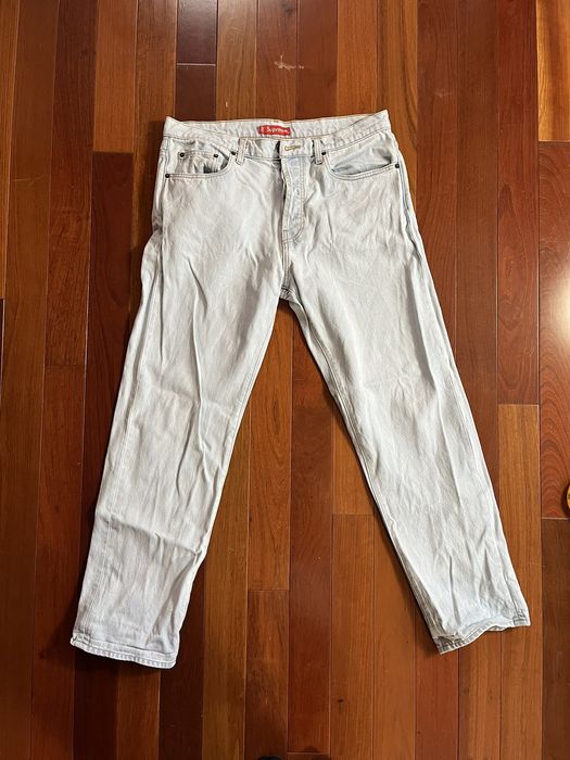 Supreme washed regular store jean