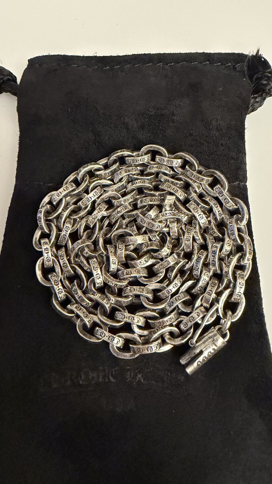 Chrome Hearts Chrome Hearts Paper Chain Necklace 18 inch Size ONE SIZE - 1 Thumbnail