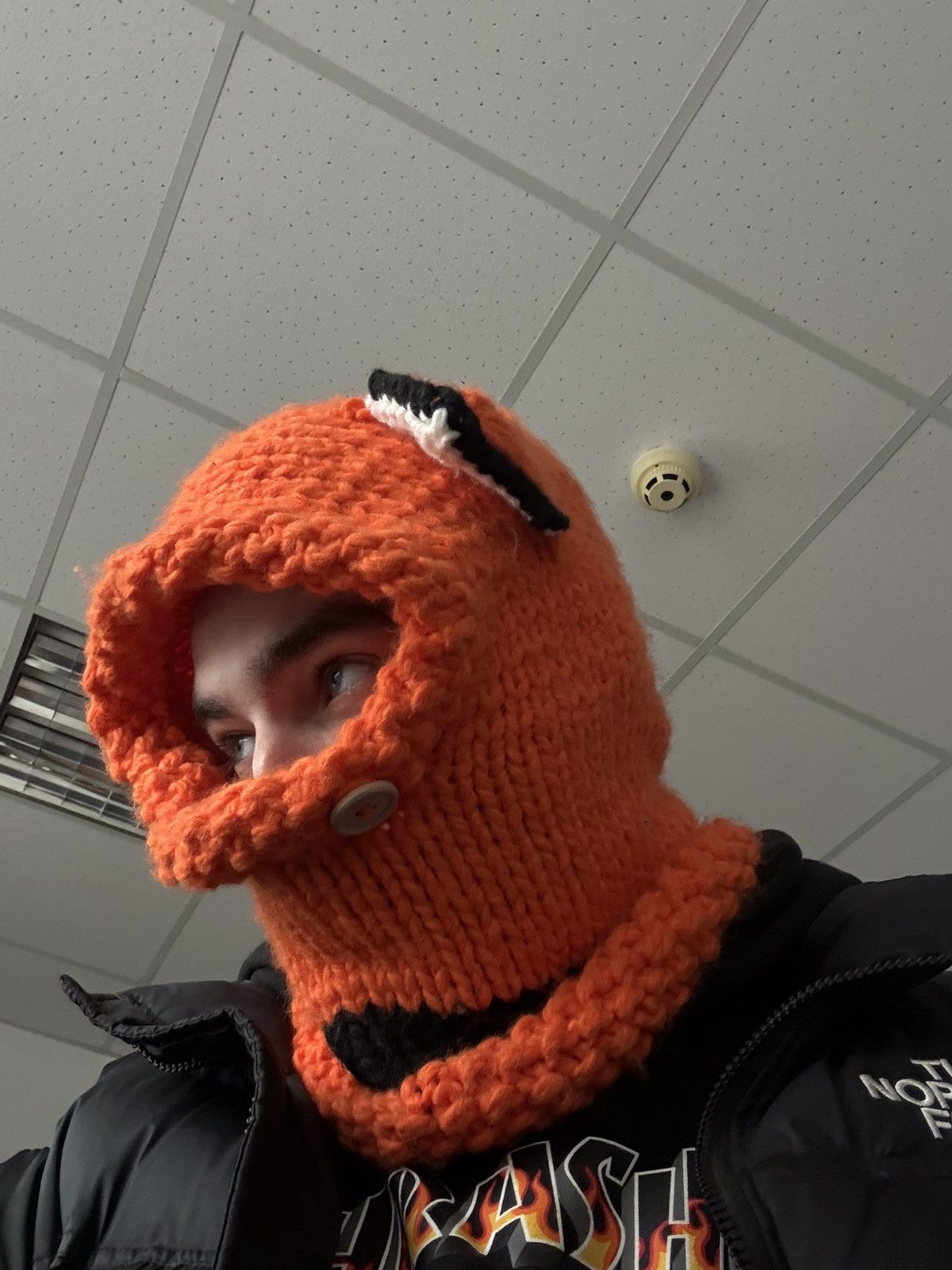 Designer × Handmade KNITTED HANDMADE FOXY MASK Awesome Balaclava SKI Size ONE SIZE - 2 Thumbnail