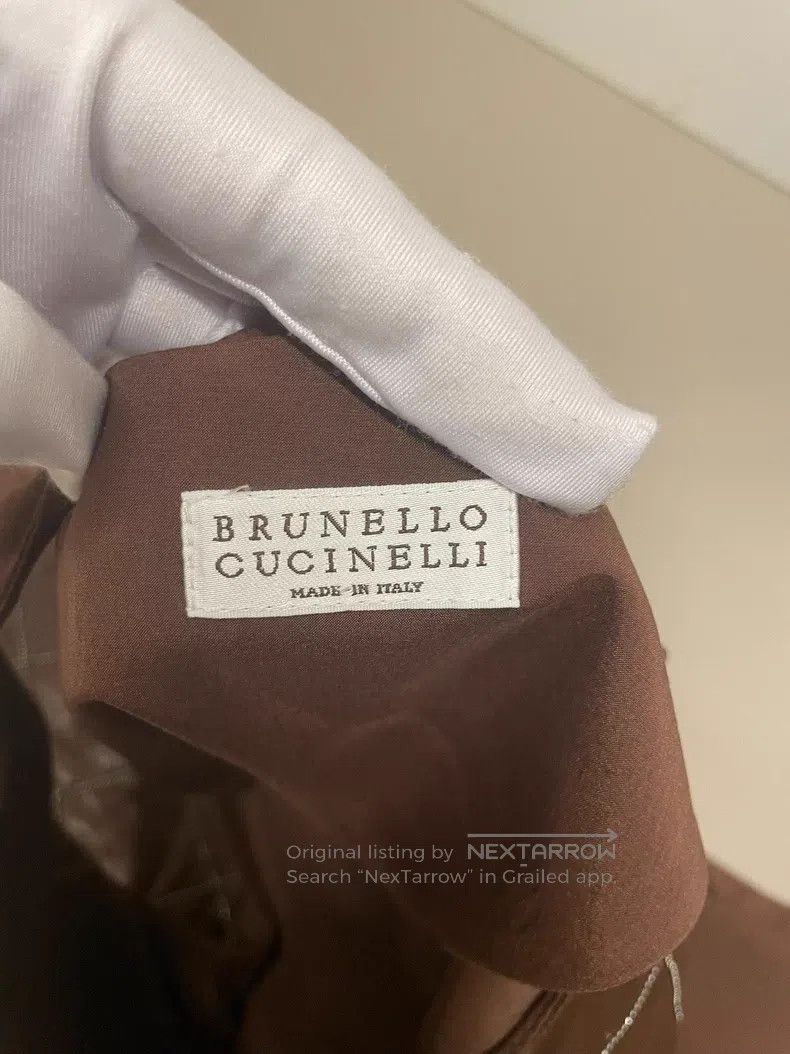 Brunello Cucinelli Brunello Cucinelli Leather Vest Size S / US 4 / IT 40 - 3 Thumbnail