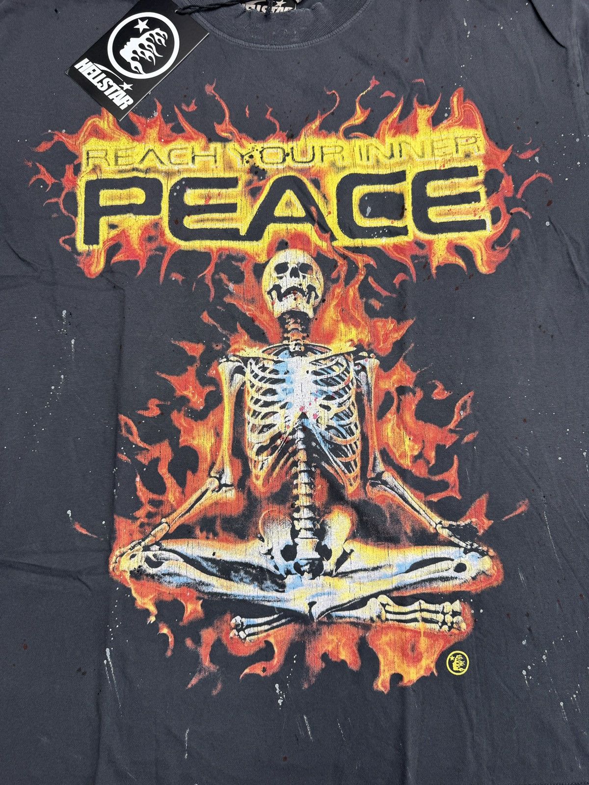 HELLSTAR Hellstar Inner Peace T-shirt Size US XXL / EU 58 / 5 - 2 Thumbnail