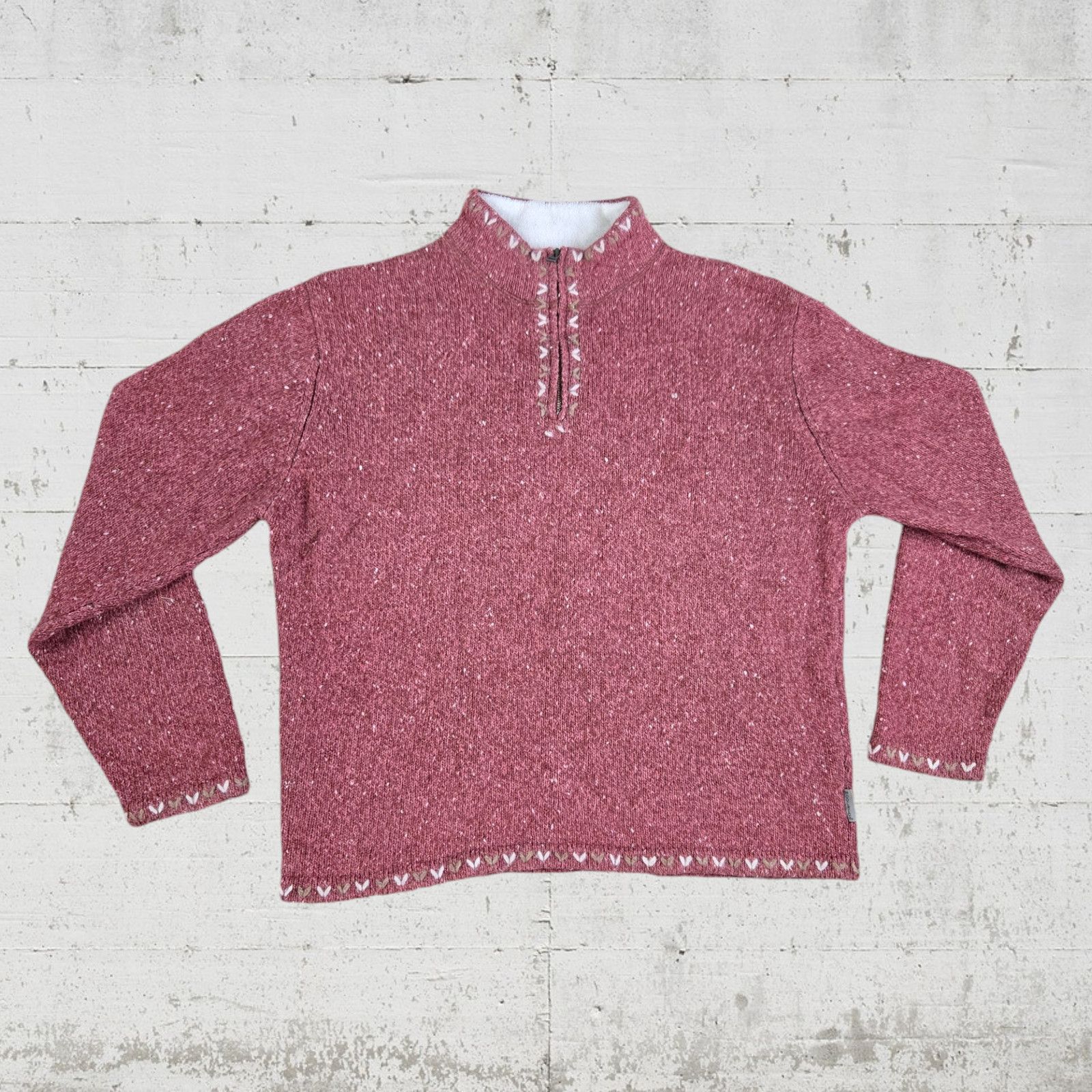 Other Woolrich Grenadine Quarter Zip Lodge Sweater Size Large Size L / US 10 / IT 46 - 2 Thumbnail
