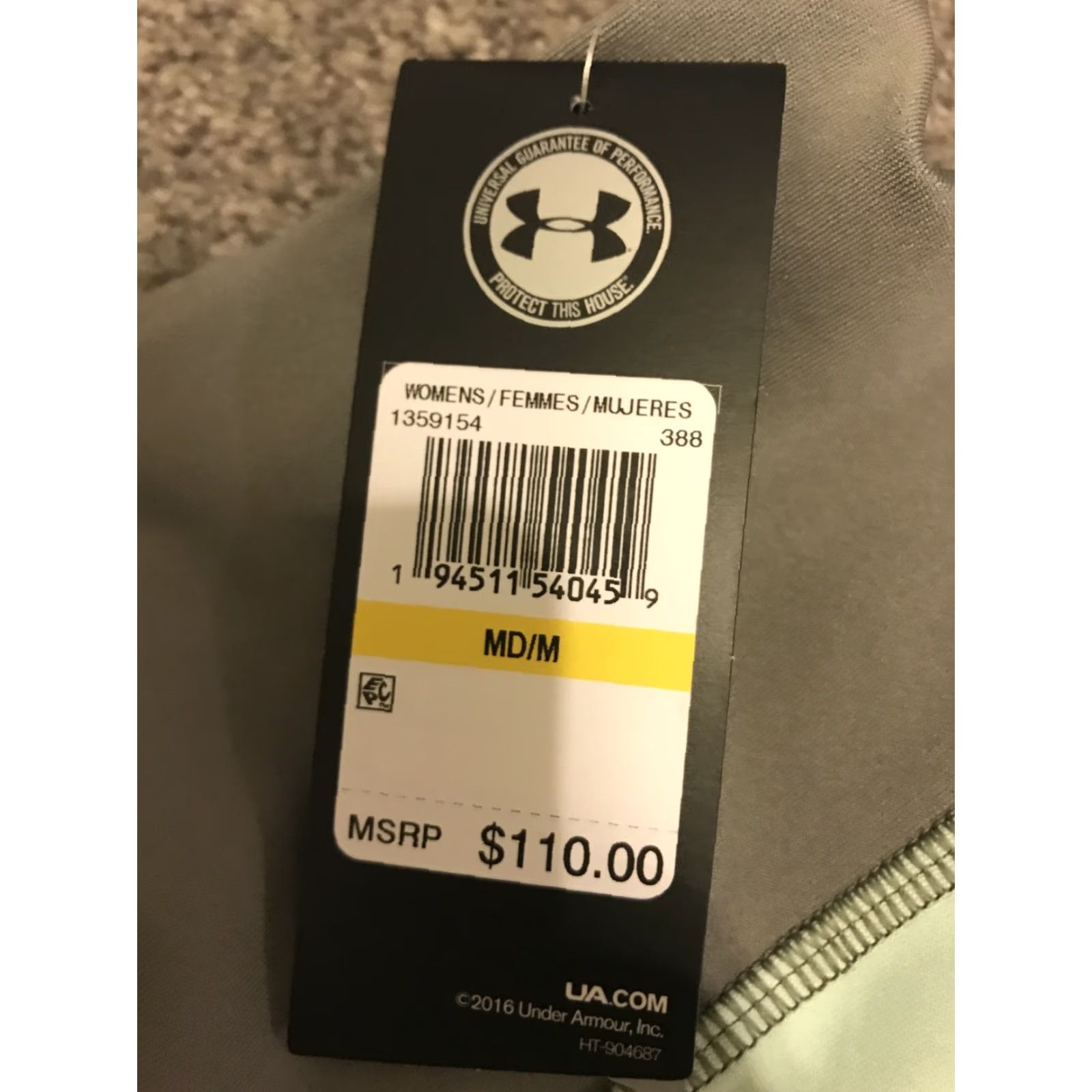 Under Armour VINTAGE? Size 32" / US 10 / IT 46 - 2 Thumbnail