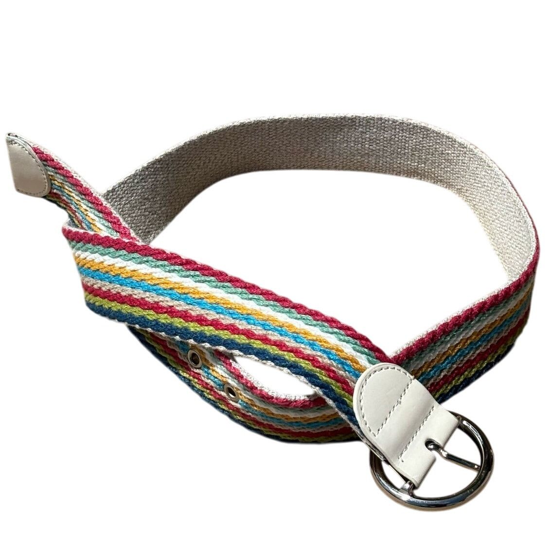 Other Blue & Pink Striped Men's Belt Size ONE SIZE - 4 Thumbnail