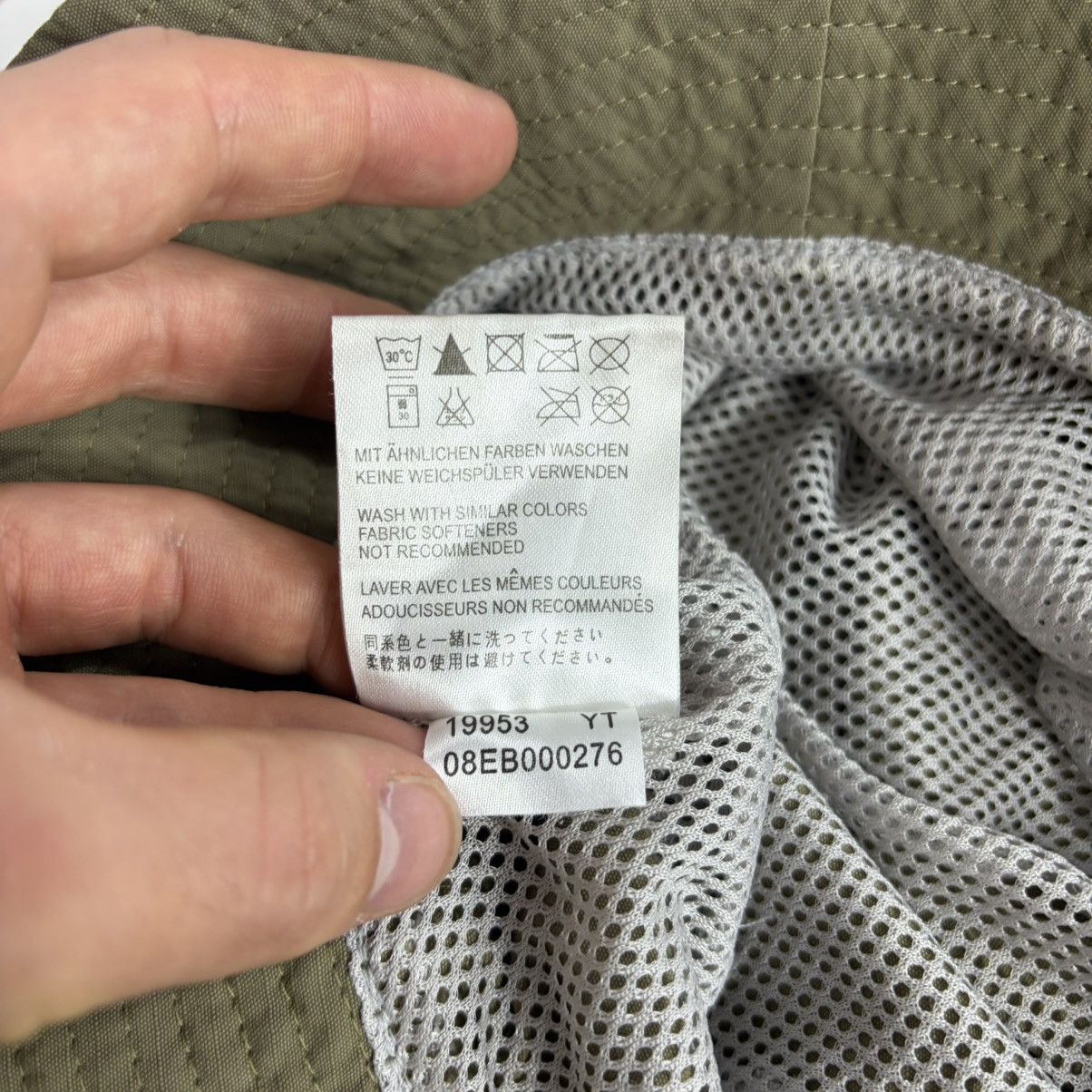 Jack Wolfskin Jack Wolfskin Khaki Panama Bucket Hat Gorpcore Outdoor Size ONE SIZE - 6 Thumbnail