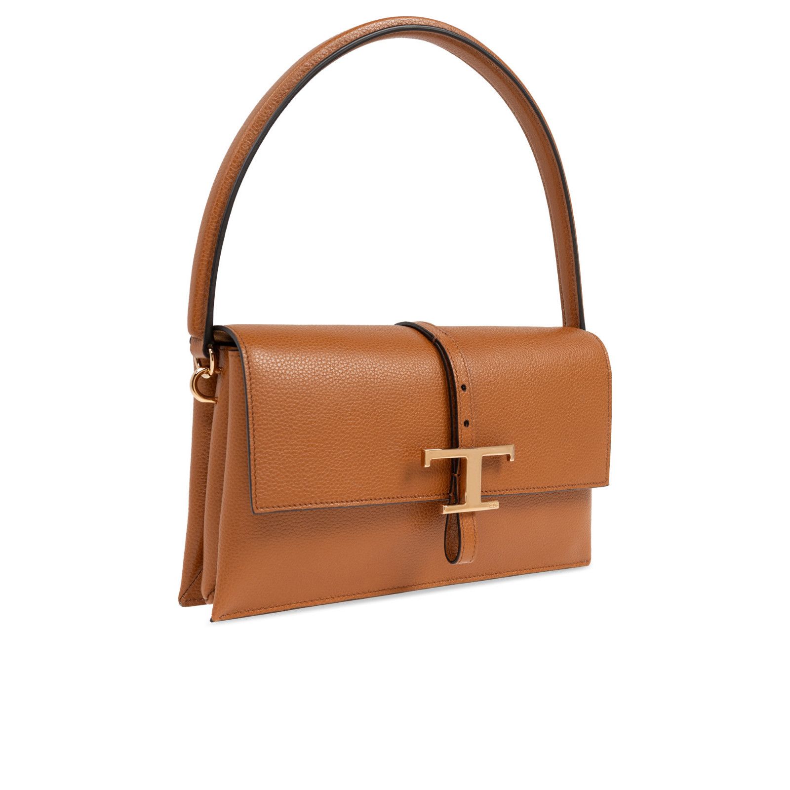 Tod's Tod’s Brown Grained Leather Shoulder Bag New & Authentic Size ONE SIZE - 3 Thumbnail
