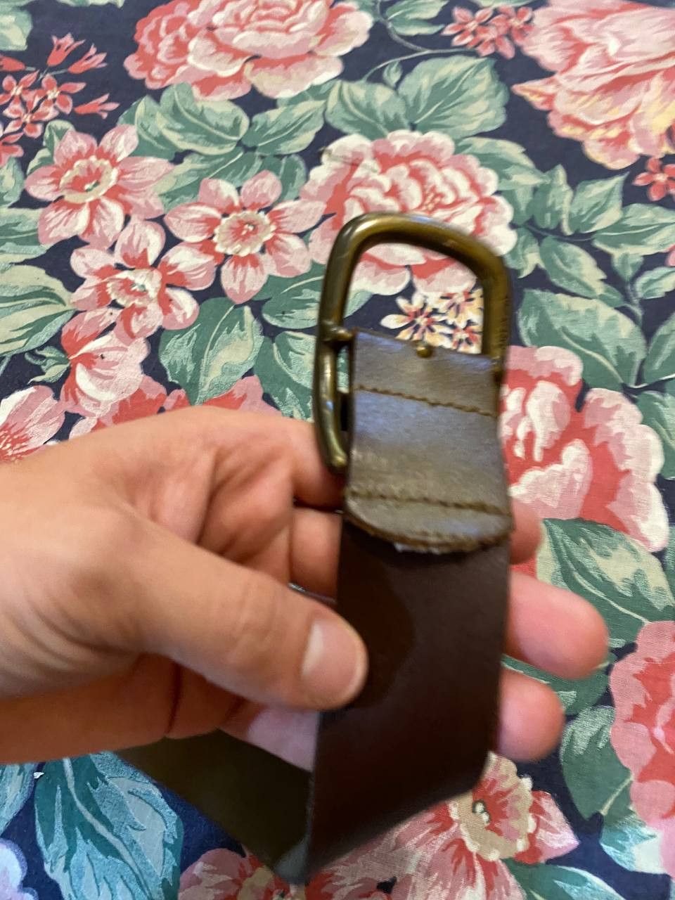 Diesel Y2K Vintage Diesel Leather Belt Hype Size ONE SIZE - 7 Thumbnail