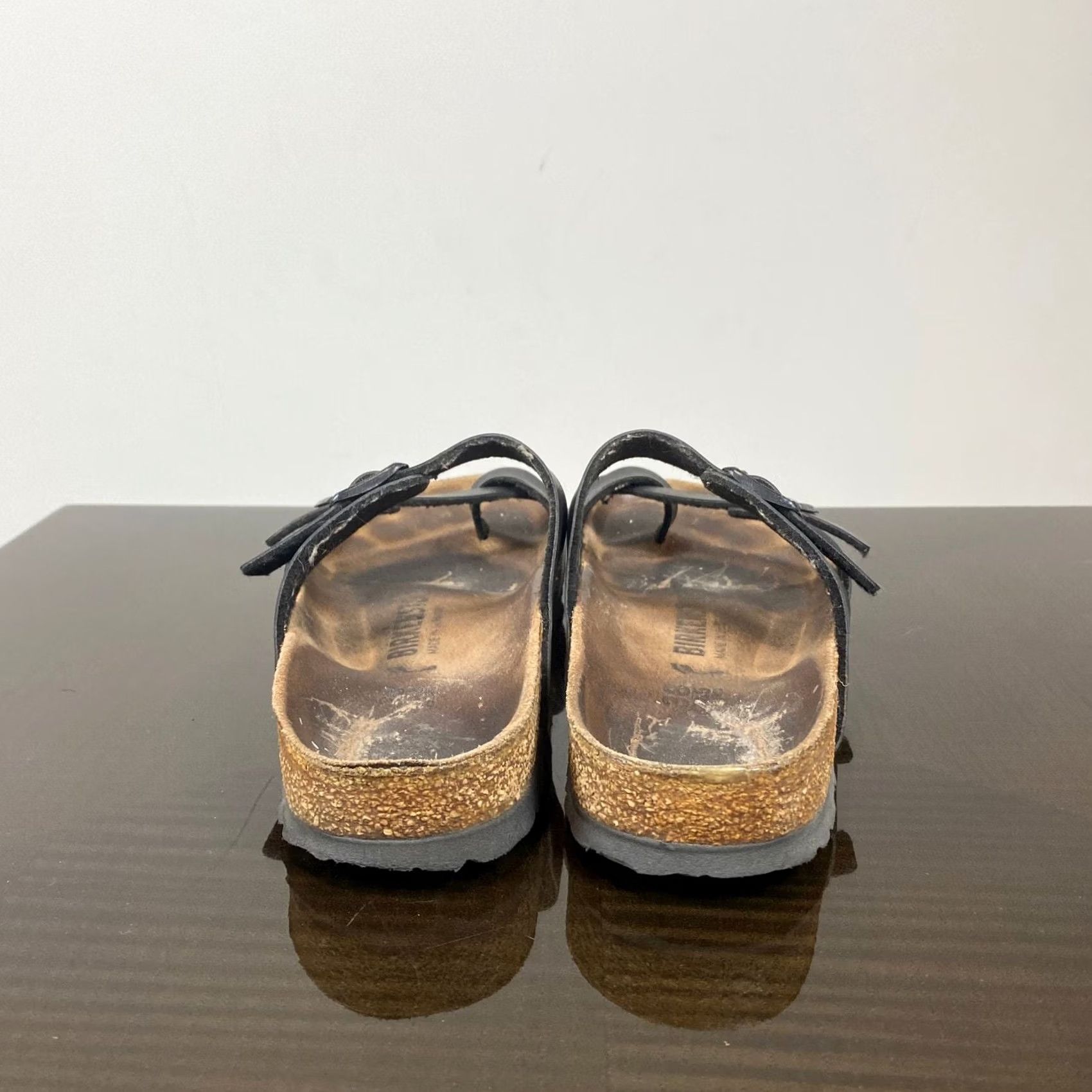 Birkenstock Birkenstock Mayari Sandals Slides Women's 38 Black 7-7.5 Womens Leather Strappy Size US 7 / IT 37 - 4 Thumbnail