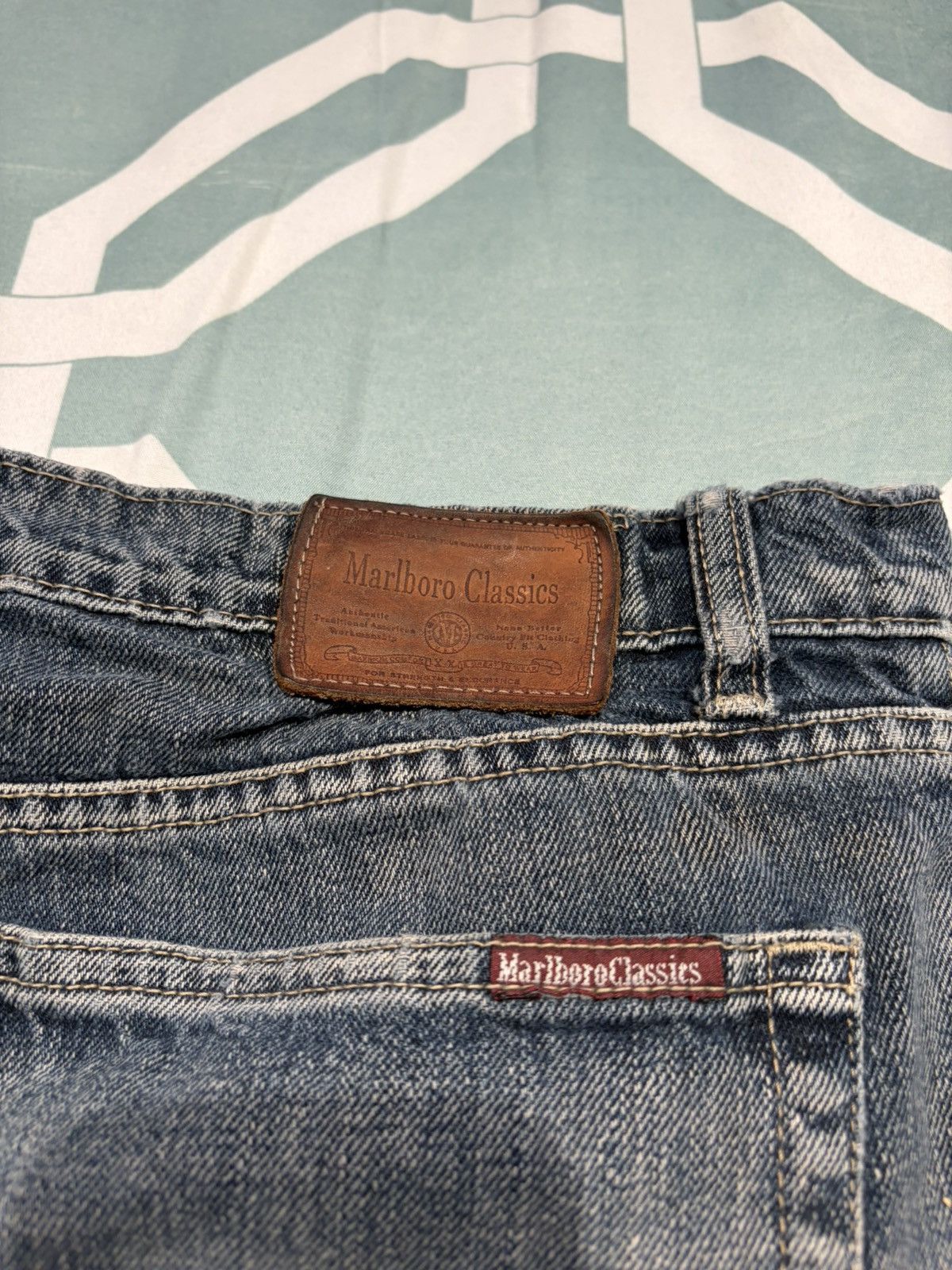 Marlboro Vintage Marlboro Jeans S/34 Size US 34 / EU 50 - 3 Thumbnail