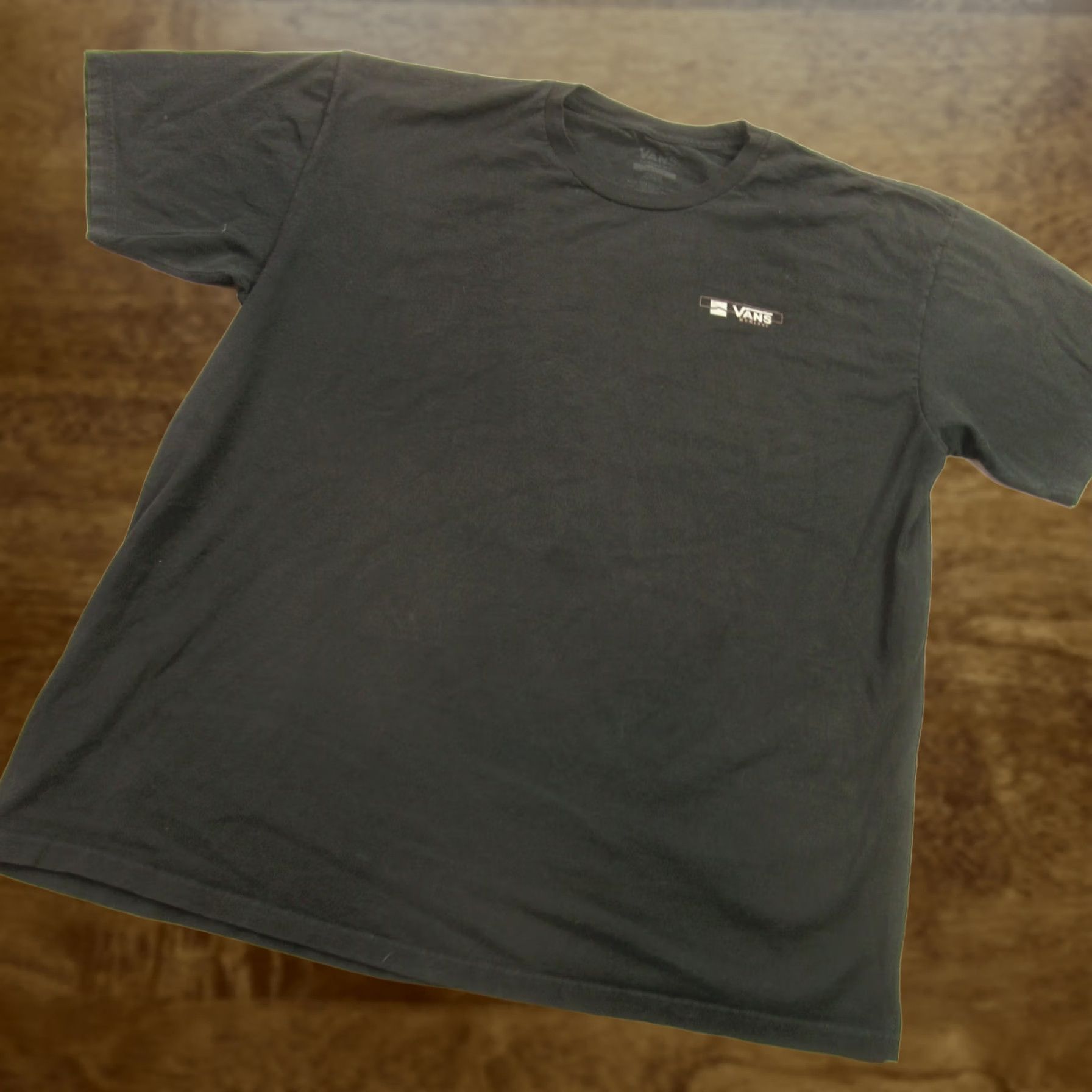 Vans Vans Shirt Mens XL Short Sleeve Crew Neck Black Lightweight Classic Fit Size US XL / EU 56 / 4 - 1 Thumbnail