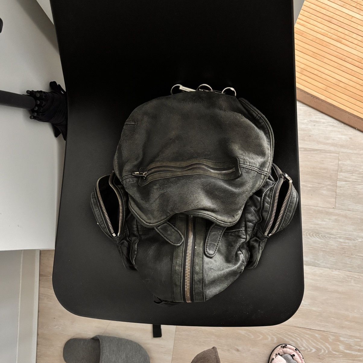 Alexander Wang Alexander Wang Lambskin Marti Backpack Size ONE SIZE - 3 Thumbnail