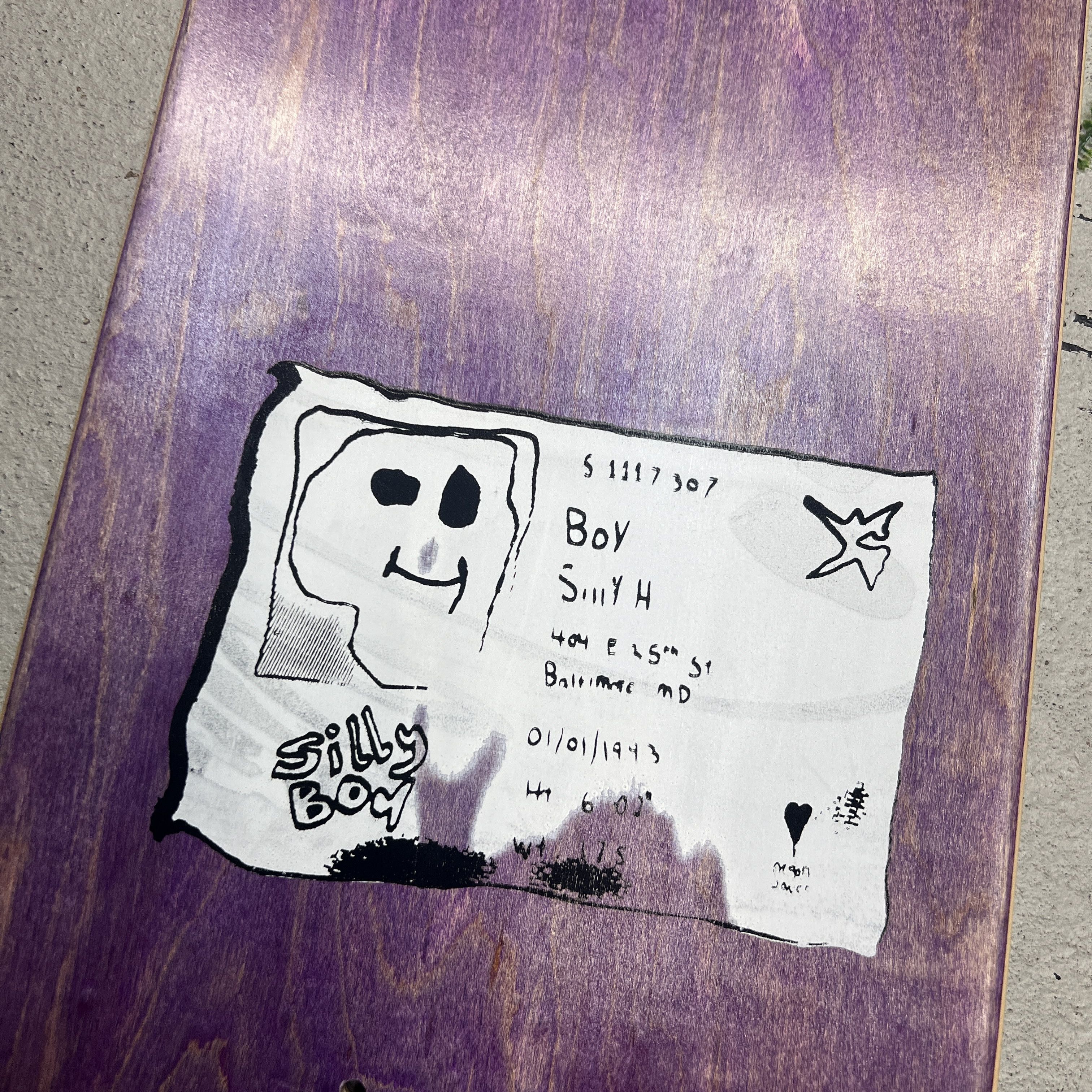 Other Carpet Skateboard Silly Boy Deck 57 of 245 Size ONE SIZE - 5 Thumbnail