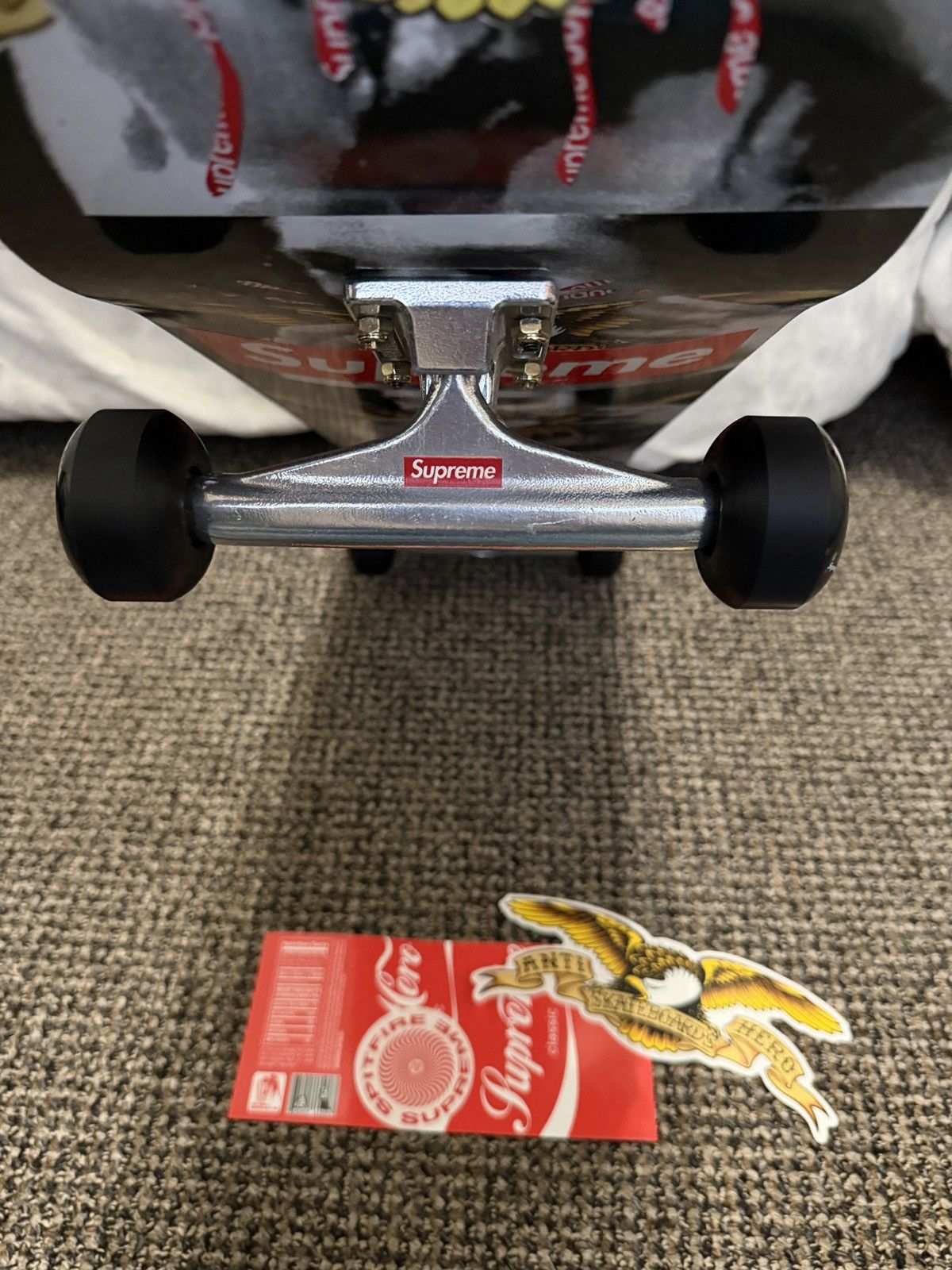 Antihero × Supreme Supreme x AntiHero Ozzy Osbourne Skateboard COMPLETE SETUP Size ONE SIZE - 6 Thumbnail