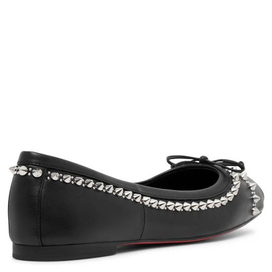 Christian Louboutin o1s1wg110924 Mamadrague Flats in Black Size US 9 / IT 39 - 3 Thumbnail