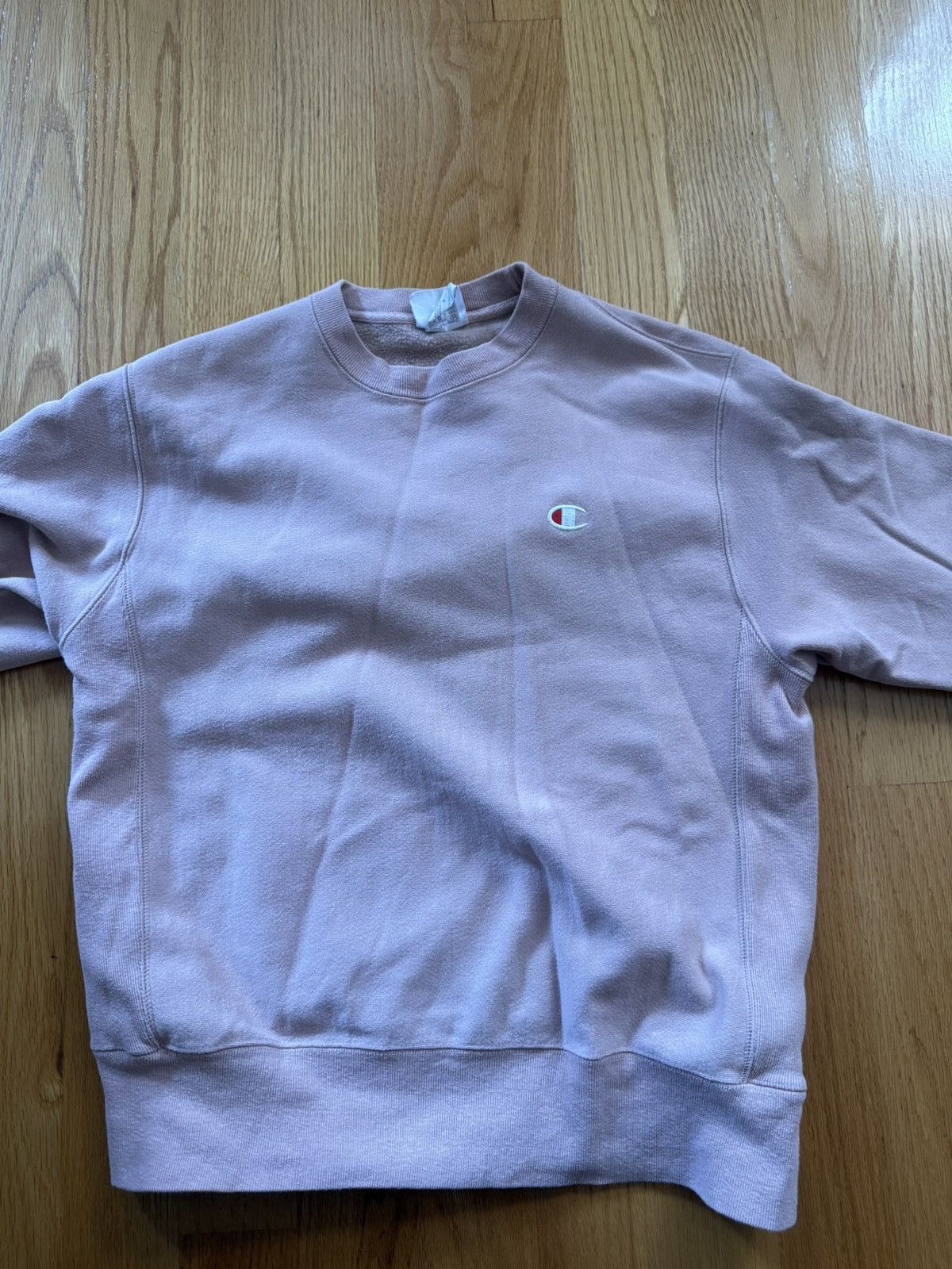 Champion Medium Champion Crewneck Beige/Sand Color Size US M / EU 48-50 / 2 - 2 Thumbnail